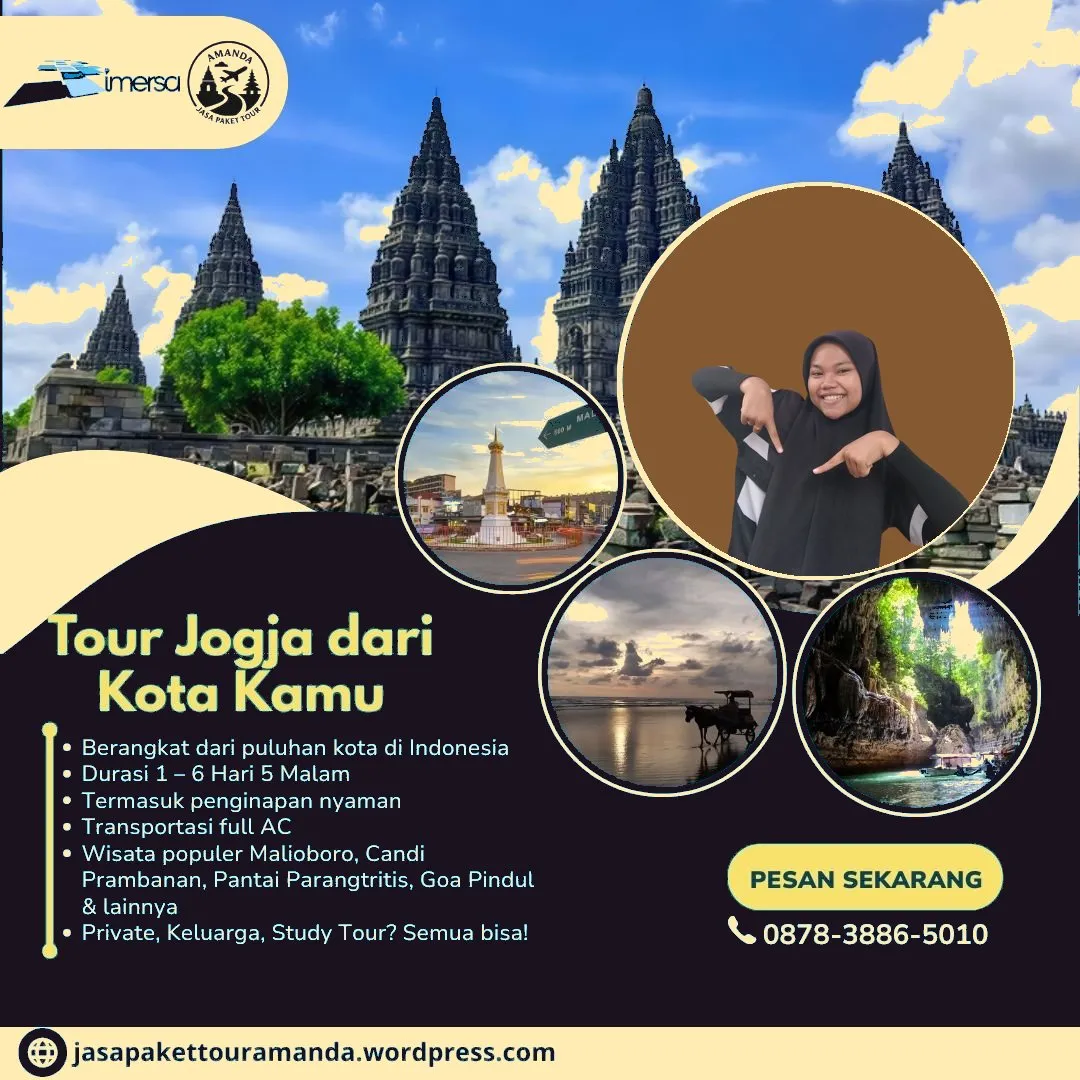 Paket Tour Jogja 4 Hari 3 Malam Dari Magelang, Tour Jogja Singapore, Paket Liburan di Jogja, Tour Ke Jogja Dari Bandung, Paket Tour Jogja 5 Hari 4 Malam Dari Pontianak, Study Tour Ke Jogja Bahasa Inggris, Paket Tour Jogja 1 Hari Dari Pontianak, Paket Tour Jogja 4 Hari 3 Malam Dari Denpasar, Paket Tour Jogja 1 Hari Dari Medan, Tour Ke Jogja