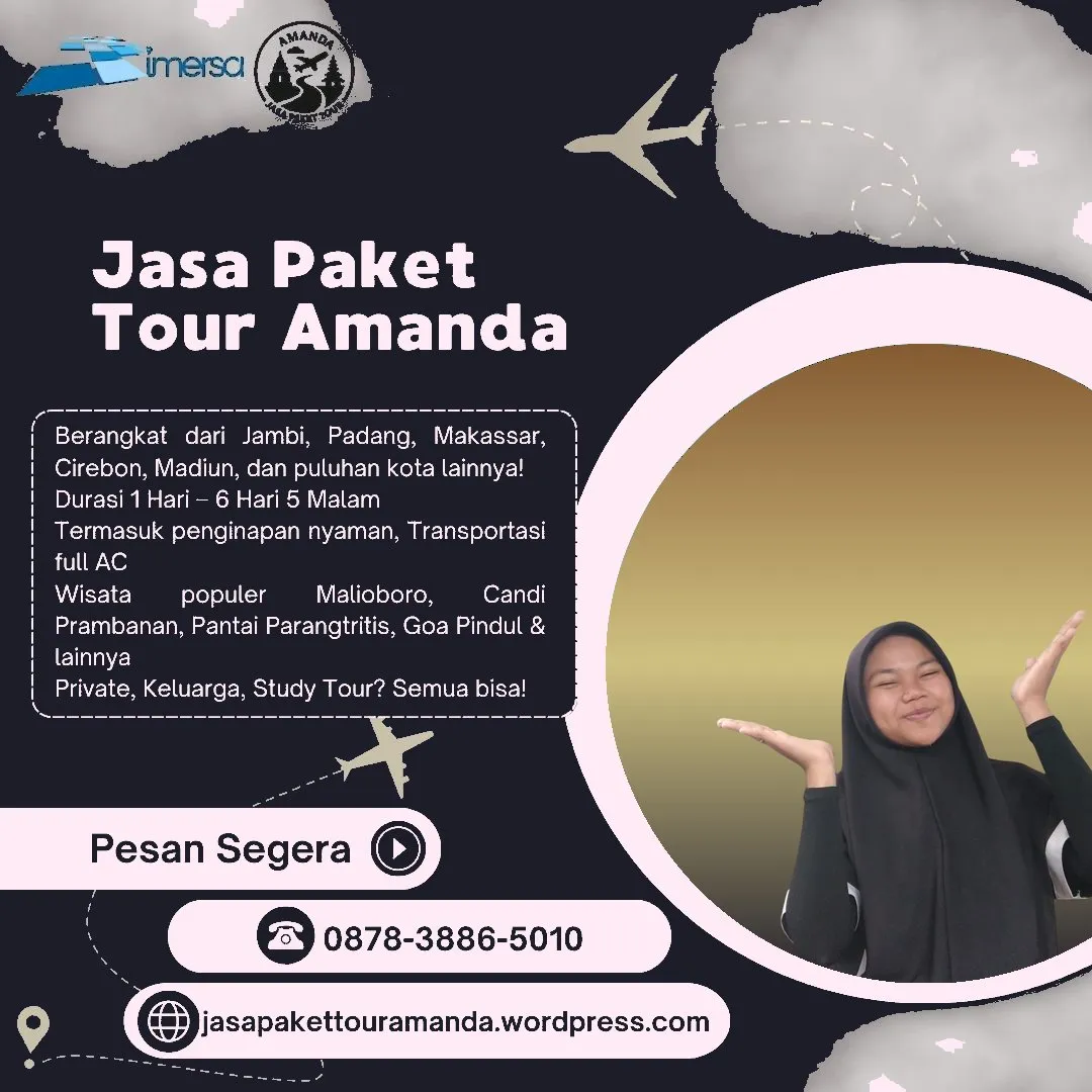 Paket Wisata Jogja 3 Hari 2 Malam Dari Jakarta | 087838865010
