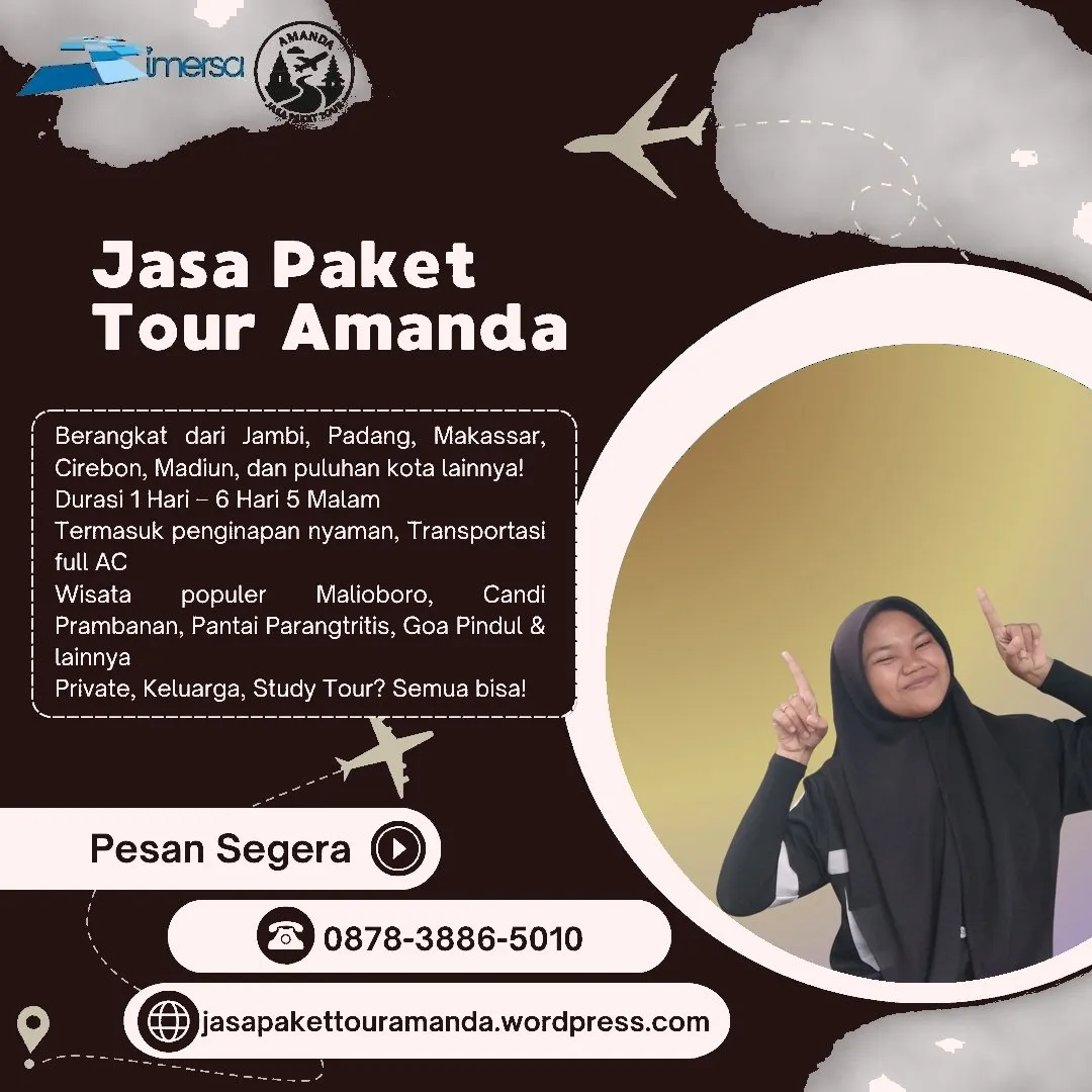 Paket Tour Jogja 6 Hari 5 Malam Dari Binjai | 087838865010
