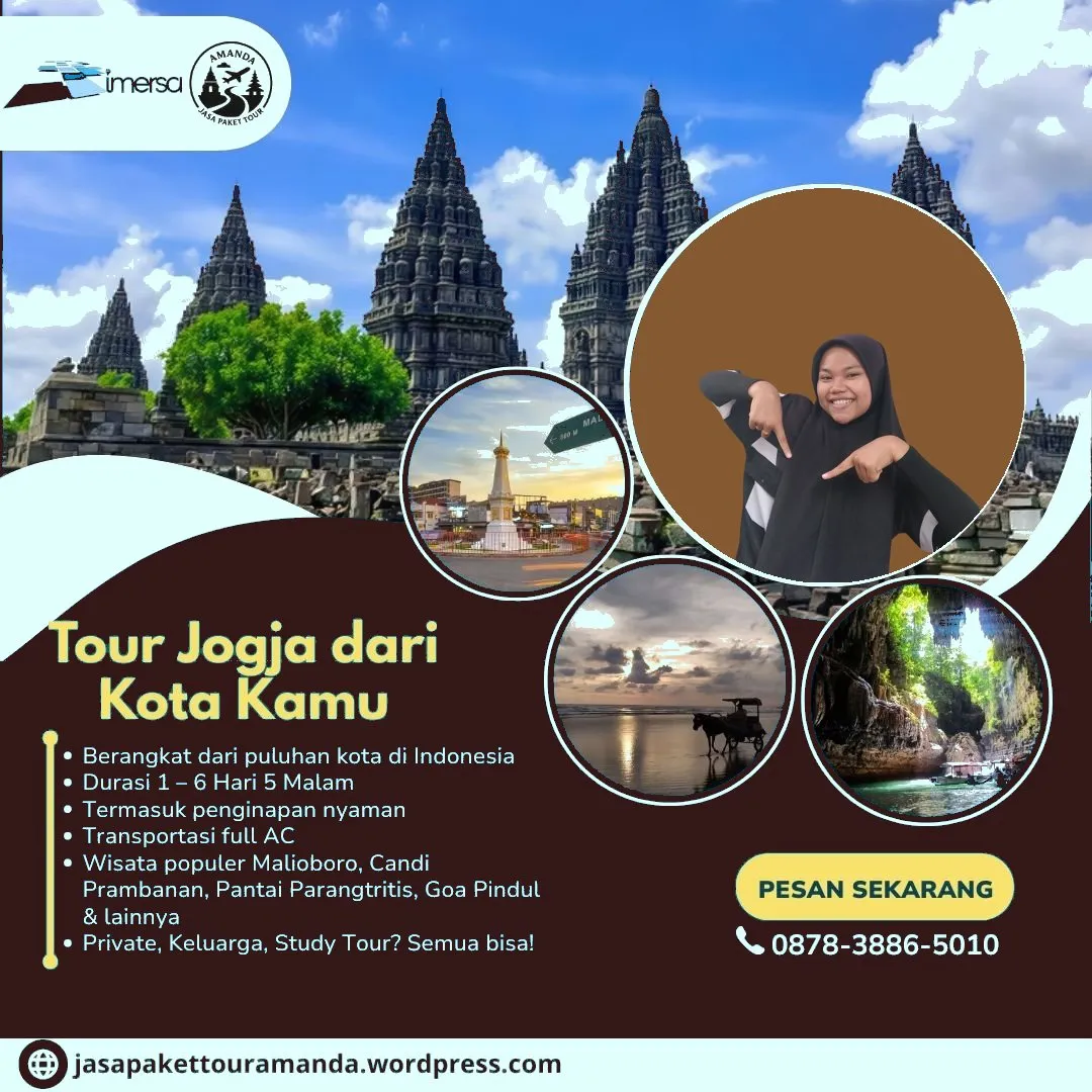 Rute Paket Wisata Jogja, Paket Tour Jogja 3 Hari 2 Malam Dari Bogor, Hotel Paket Wisata Jogja, Paket Wisata Jogja Dari Surabaya, Tour Jogja Semarang, Paket Tour Jogja 5 Hari 4 Malam Dari Serang, Paket Wisata Dieng Dari Jogja, Paket Tour Jogja 3 Hari 2 Malam Dari Magelang, Tour Guide Jogja, Paket Liburan Ke Jogja Dari Jakarta