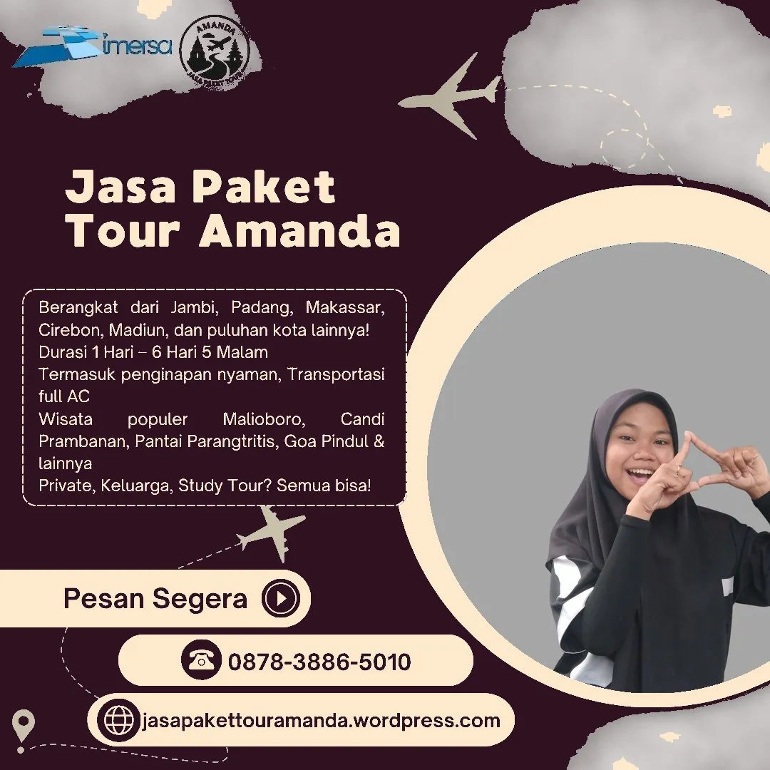 Paket Tour Ke Jogja 2 Hari 1 Malam | 087838865010