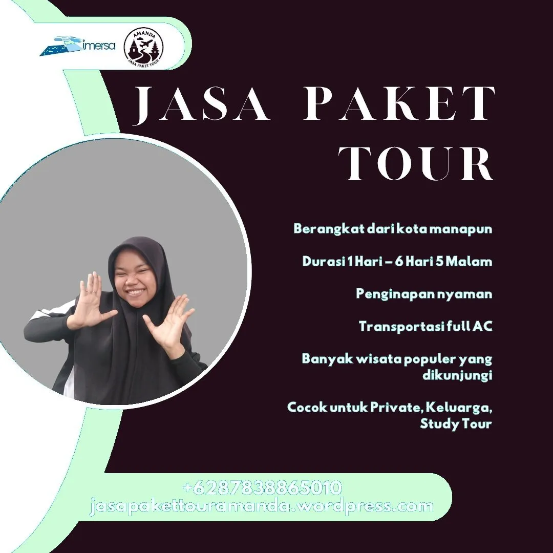 Paket Tour Jogja 6 Hari 5 Malam Dari Padang | 087838865010