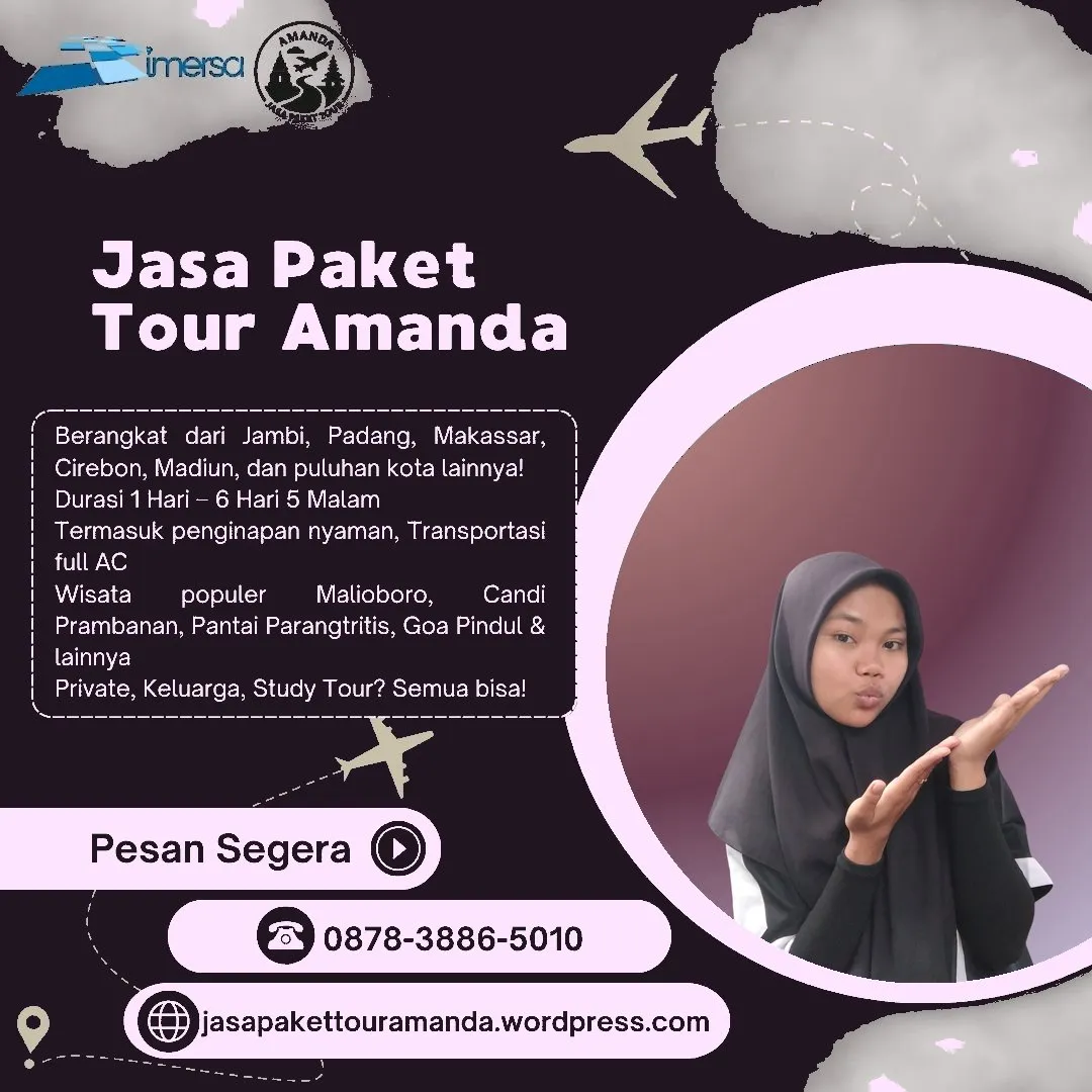 Paket Tour Jogja 6 Hari 5 Malam Dari Bengkulu | 087838865010