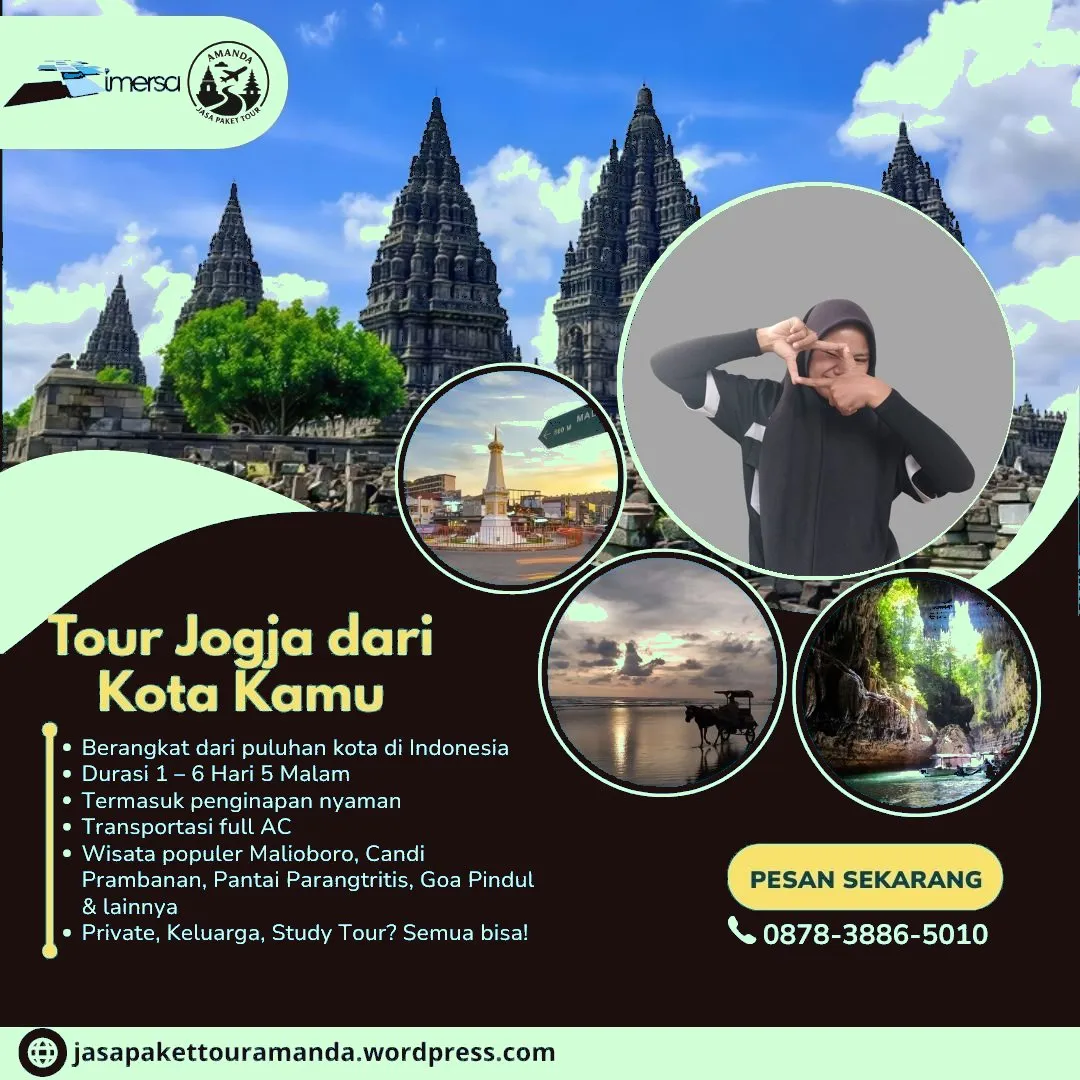 Paket Wisata Jogja Dari Semarang | 087838865010