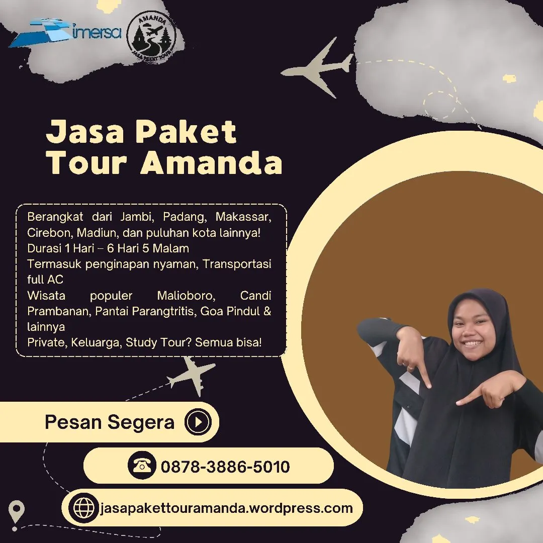 Paket Tour Jogja 5 Hari 4 Malam Dari Samarinda | 087838865010