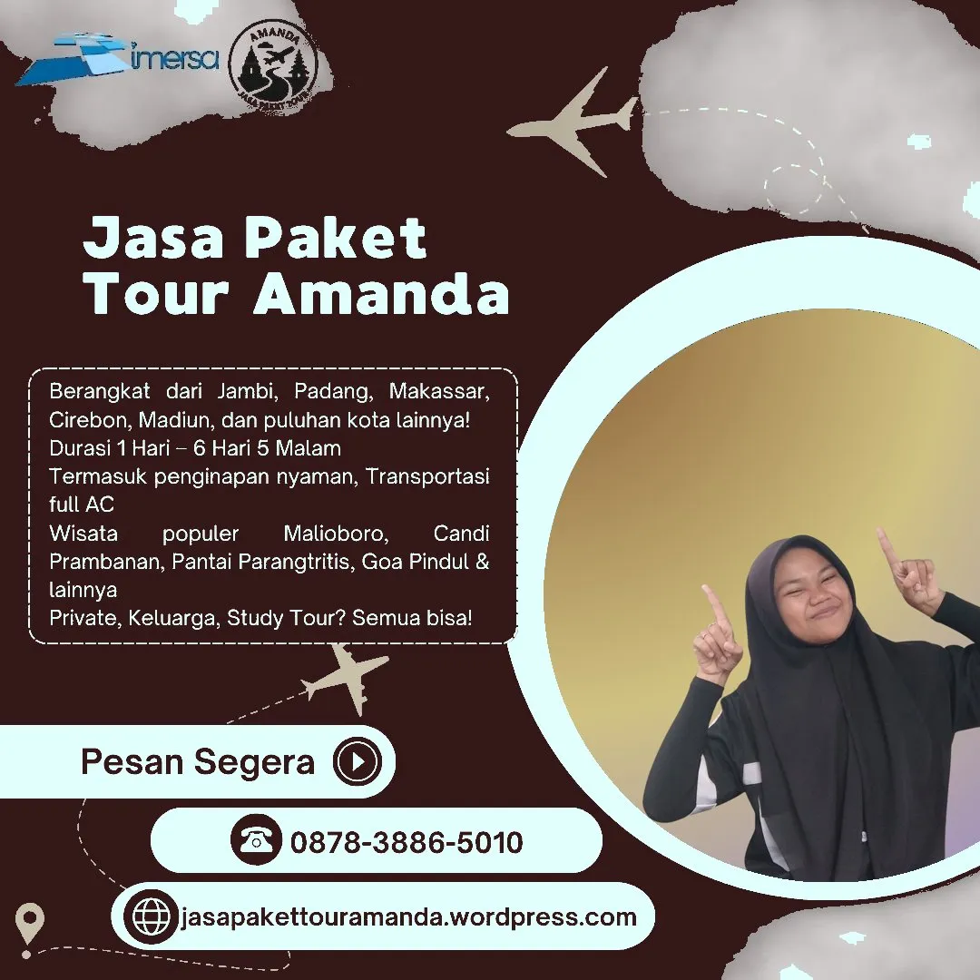 Harga Paket Wisata Jakarta Jogja 3 Hari 2 Malam | 087838865010