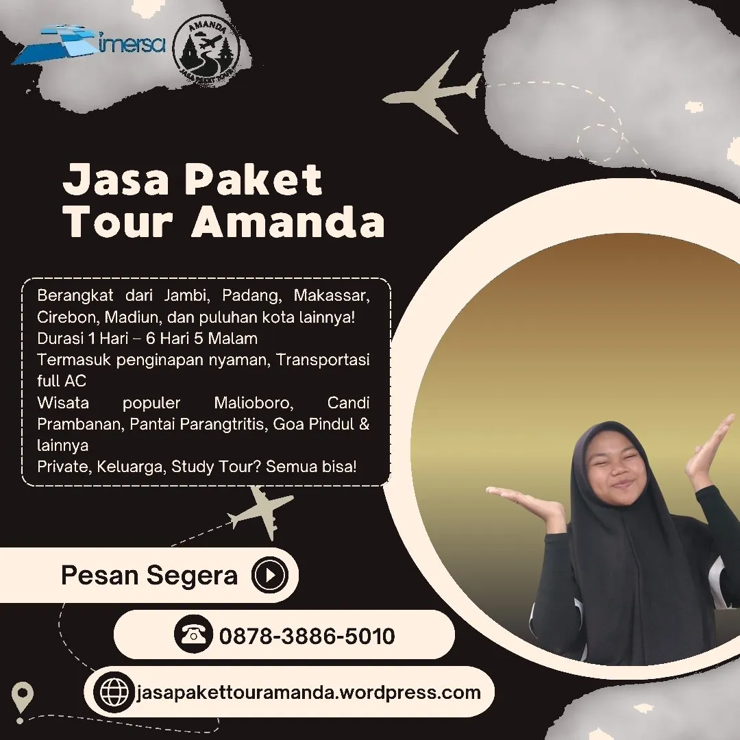 Paket Tour Jogja 4 Hari 3 Malam Dari Ambon | 087838865010