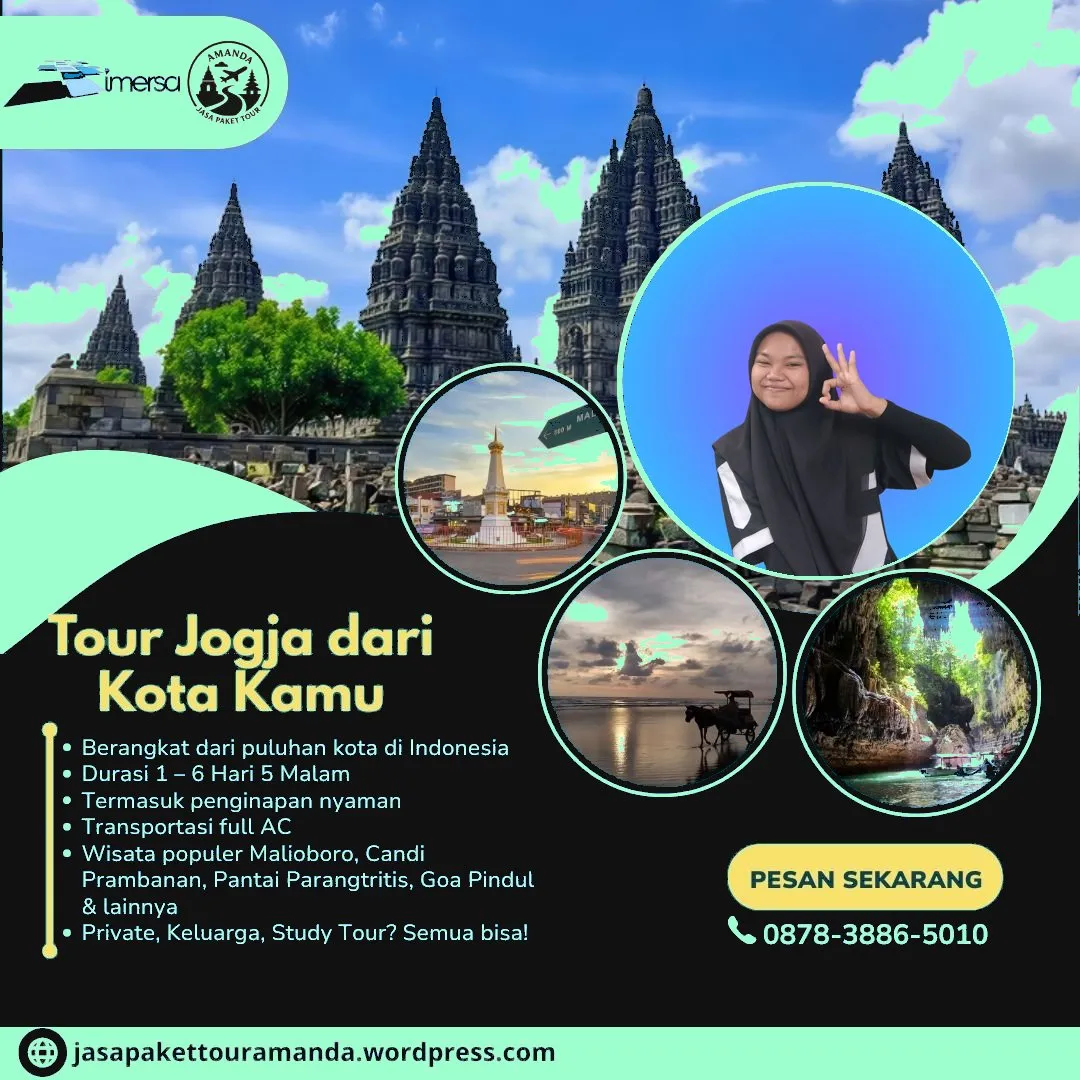 Paket Tour Jogja 2 Hari 1 Malam Dari Tangerang | 087838865010