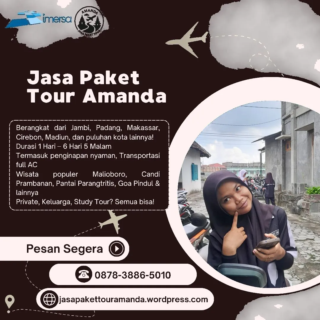 Paket Tour Jogja 4 Hari 3 Malam Dari Palu | 087838865010