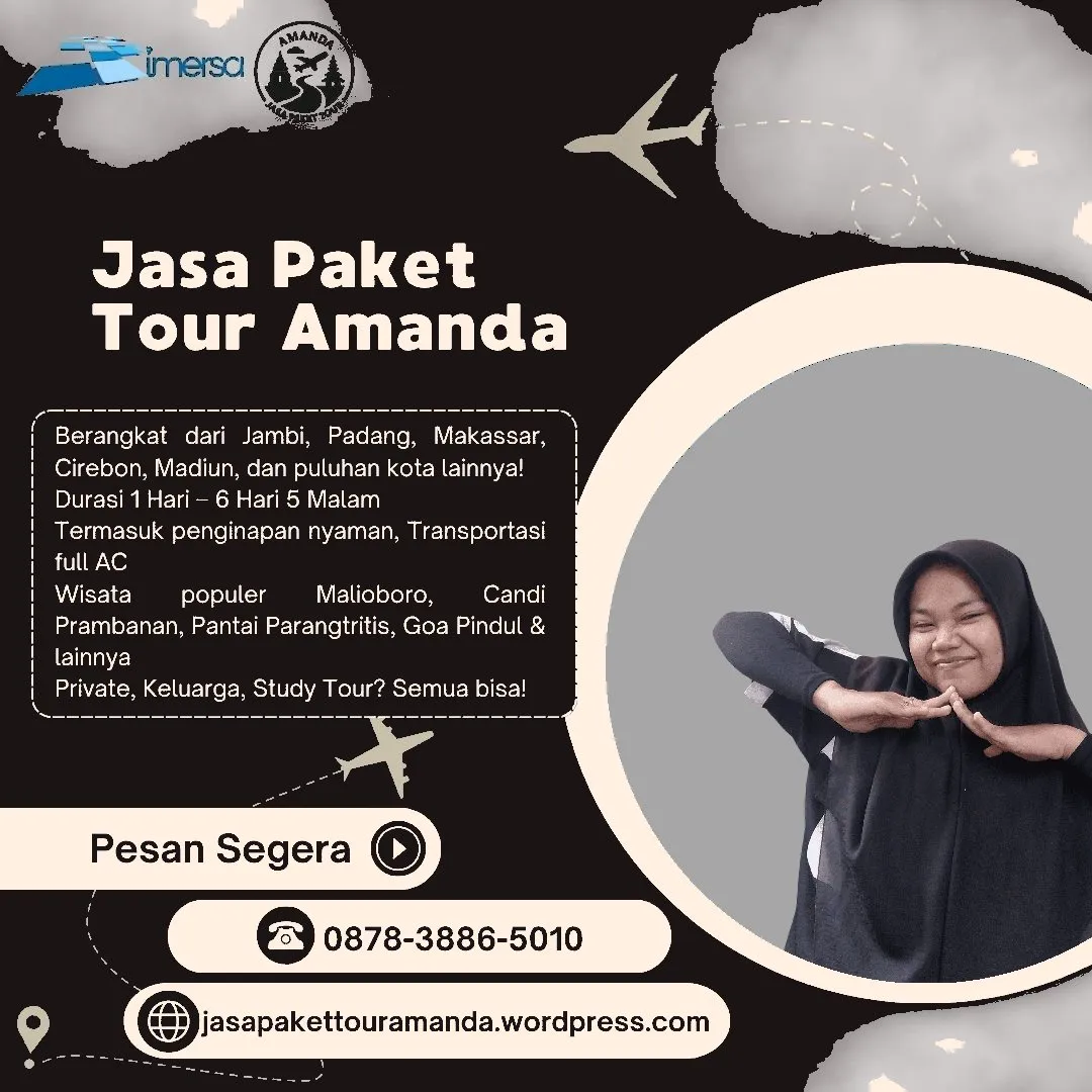 Paket Tour Jogja 4 Hari 3 Malam Dari Padang | 087838865010