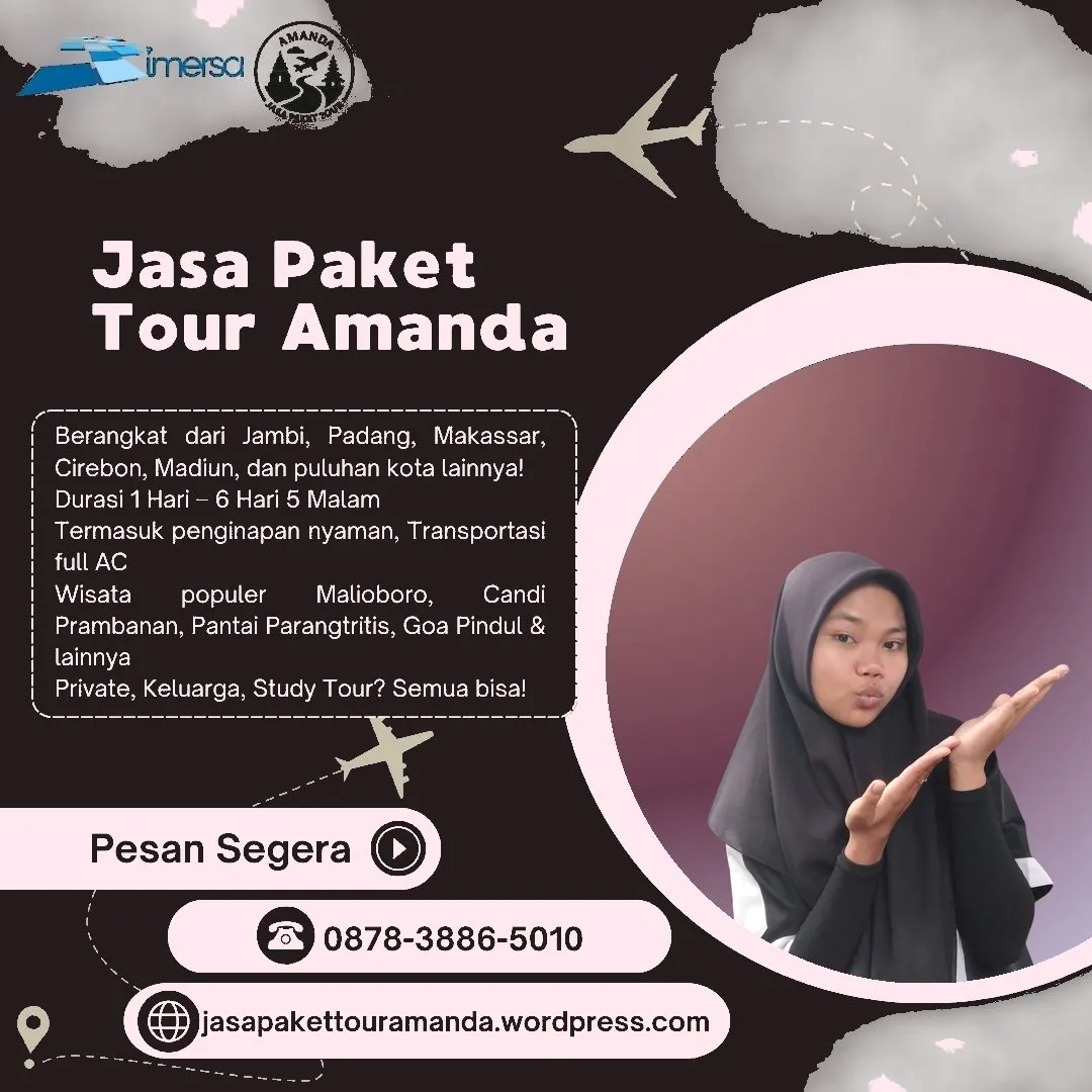 Paket Tour Jogja 6 Hari 5 Malam Dari Tasikmalaya, Harga Paket Wisata Jogja 3 Hari 2 Malam, Paket Tour Jogja 4 Hari 3 Malam Dari Serang, Study Tour Ke Jogja SD, Paket Wisata di Jogja, Paket Tour Jogja 5 Hari 4 Malam Dari Salatiga, Paket Wisata Gumuk Pasir Jogja, Paket Study Tour Bali Dari Jogja, Paket Tour Jogja 1 Hari Dari Pasuruan, Paket Tour Jogja 5 Hari 4 Malam Dari Sukabumi