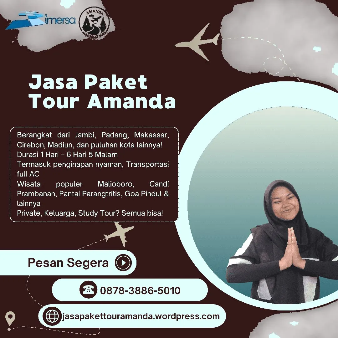 Paket Tour Jogja 3 Hari 2 Malam Dari Binjai | 087838865010