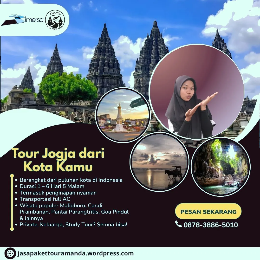 Tour Harian Jogja, Paket Wisata Jogja 2 Orang, Paket Tour Ke Yogyakarta, Paket Tour Jogja 6 Hari 5 Malam Dari Binjai, Paket Tour Jogja 3 Hari 2 Malam Dari Batam, Paket Tour Jogja 4 Hari 3 Malam Dari Bekasi, Paket Tour Jogja 2 Hari 1 Malam Dari Banda Aceh, Paket Wisata Jogja Gua Pindul, Paket Tour Jogja 2 Hari 1 Malam Dari Metro, Paket Tour Jogja 5 Hari 4 Malam Dari Salatiga