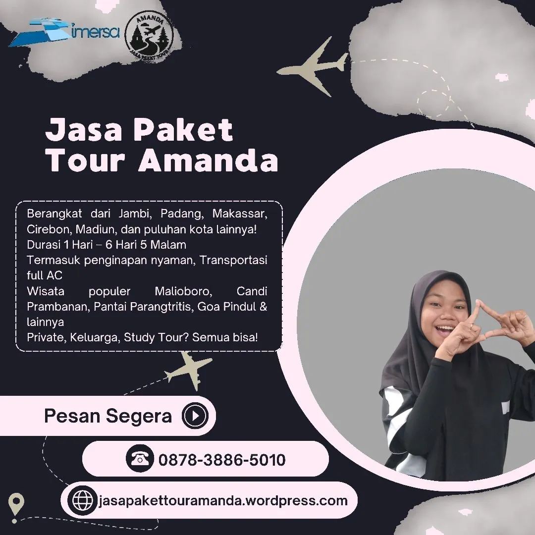 Paket Tour Jogja 1 Hari Dari Jambi | 087838865010
