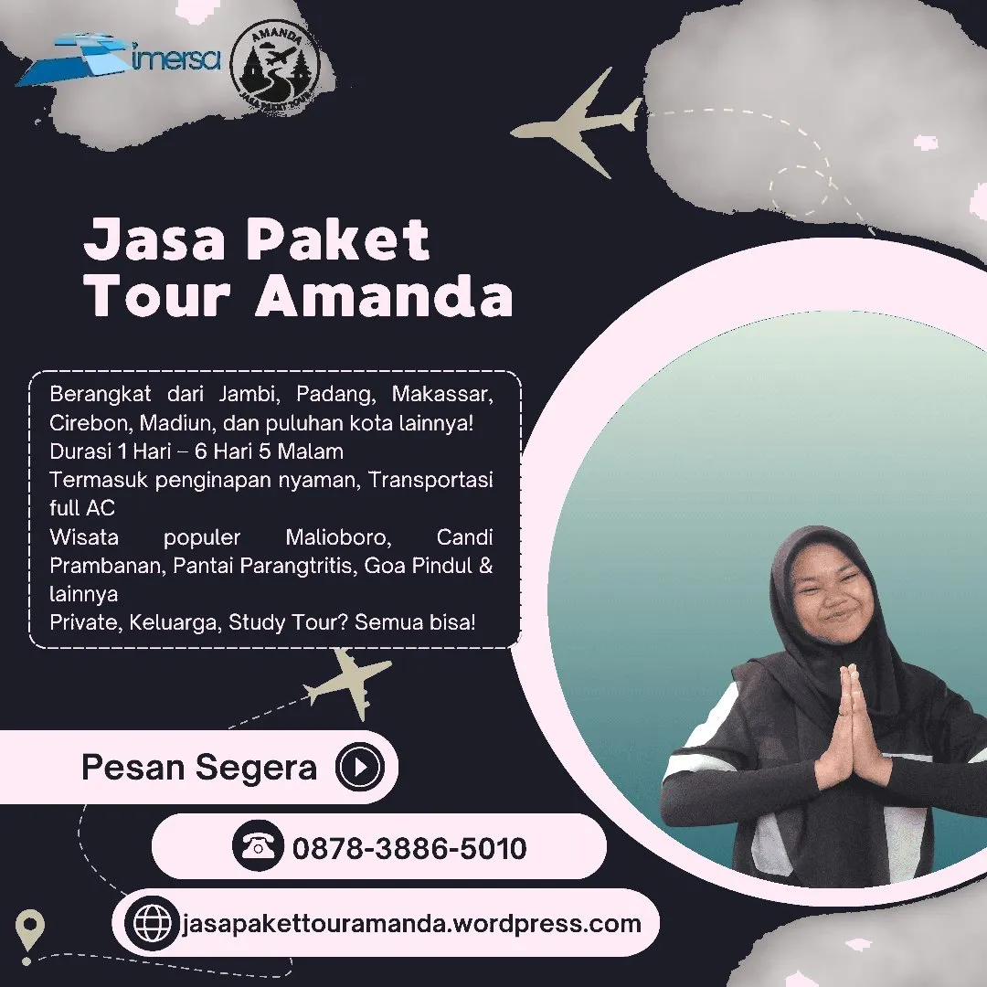 Paket Tour Jogja 1 Hari Dari Palu | 087838865010
