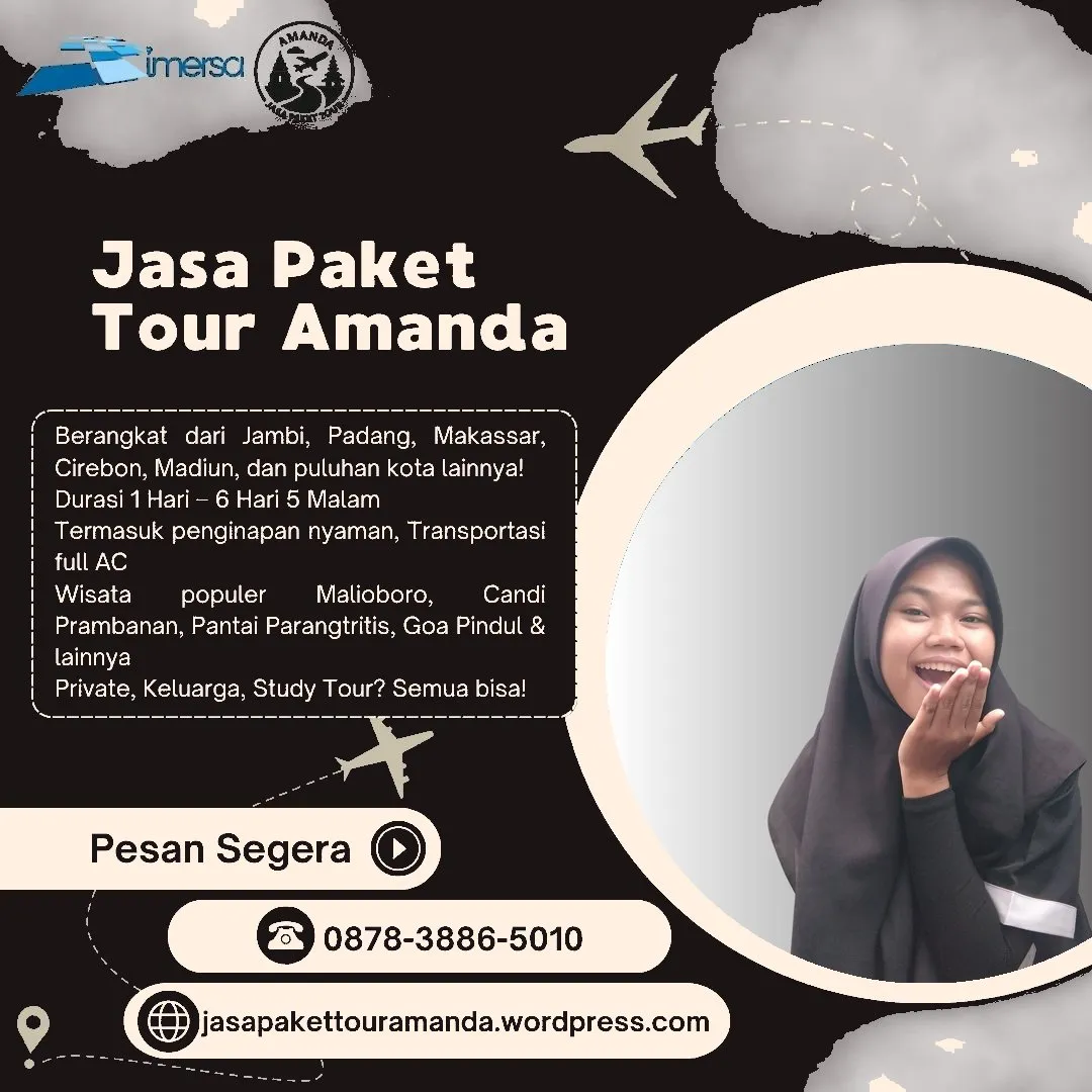 Paket Wisata Jogja Dari Bogor | 087838865010