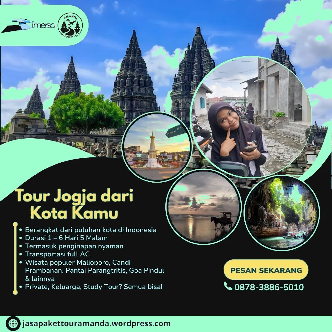 Paket Tour Jogja Semarang | 087838865010