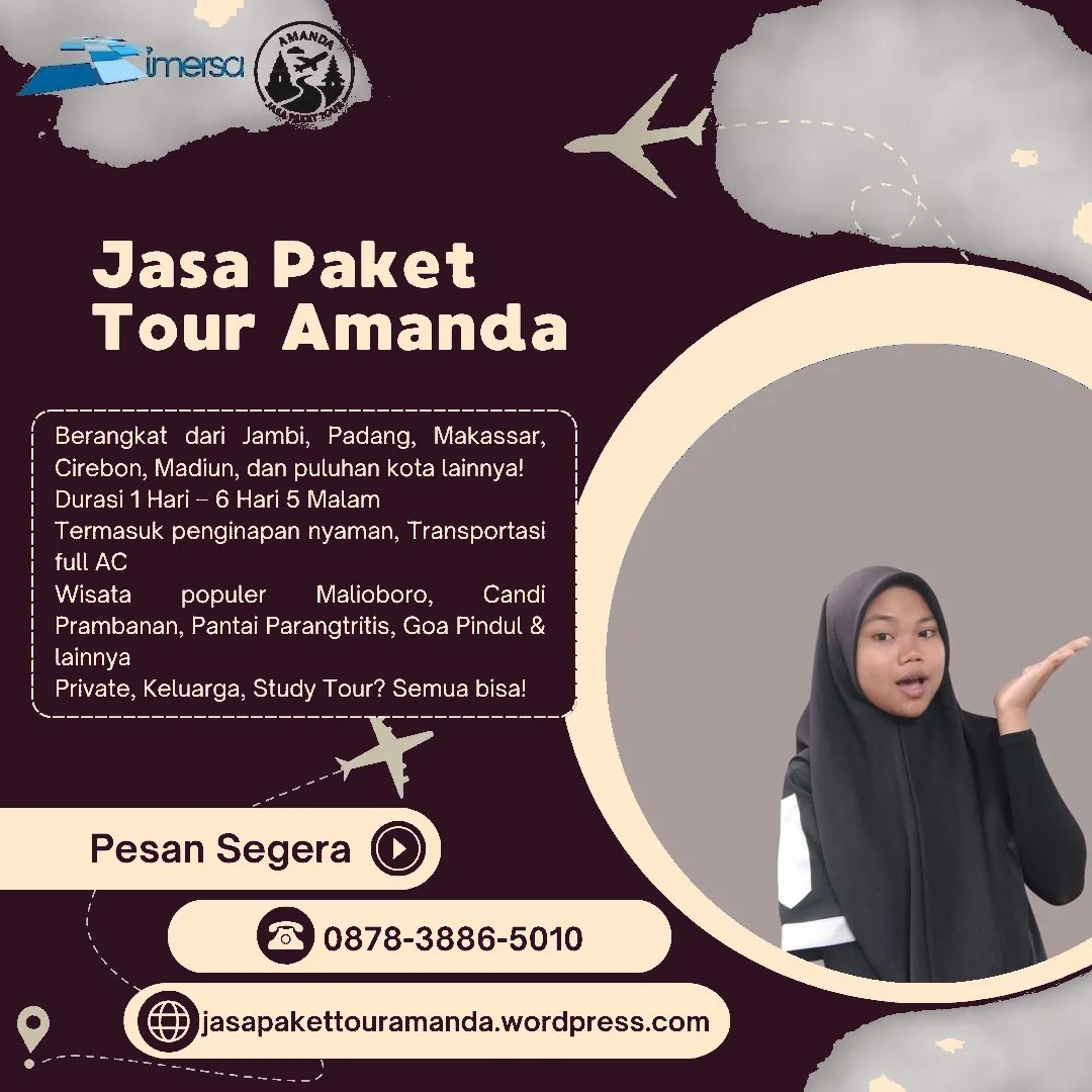 Paket Liburan Ke Jogja Untuk 2 Orang | 087838865010