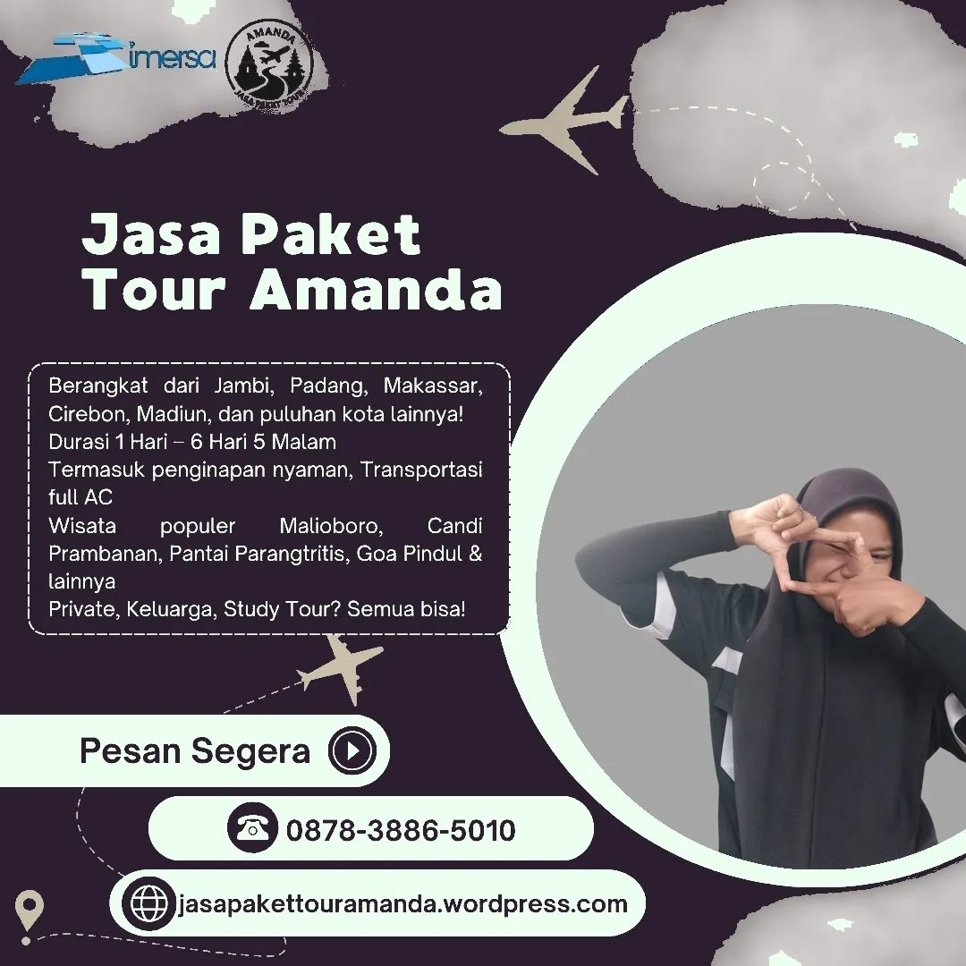 Paket Tour Jogja 4 Hari 3 Malam Dari Batam | 087838865010