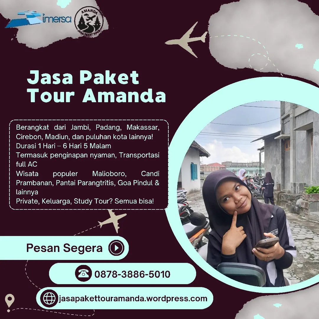 Paket Tour Jogja 5 Hari 4 Malam Dari Medan | 087838865010