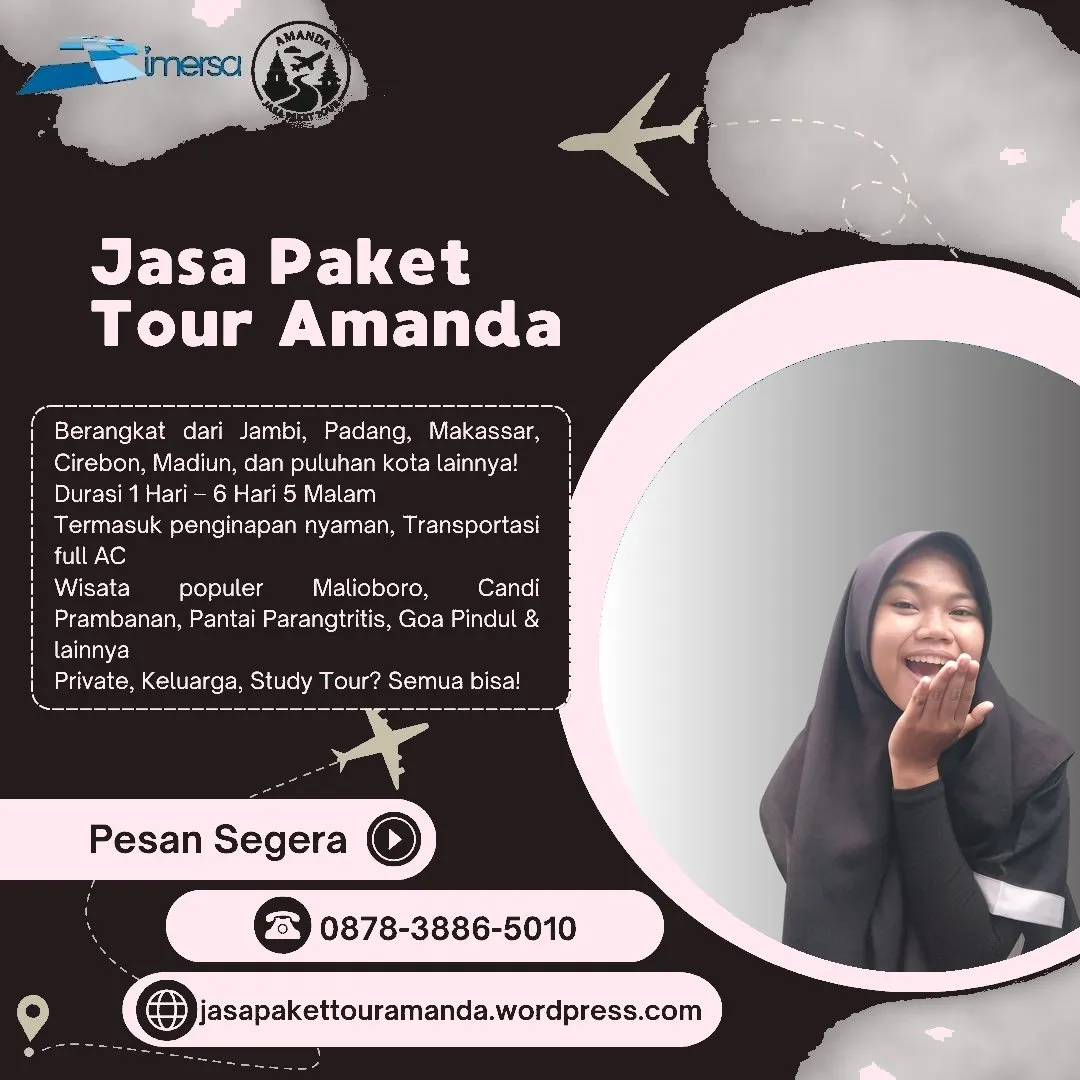 Paket Tour Jogja 6 Hari 5 Malam Dari Pekalongan, Paket Wisata Jogja Terbaru 2024, Paket Tour Jogja 1 Hari Dari Denpasar, Paket Tour Jogja 6 Hari 5 Malam Dari Jambi, Paket Tour Jogja Solo 4 Hari 3 Malam, Tour Travel Jogja Malang, Paket Wisata Jogja Jalan Jalan, Paket Wisata Solo Jogja Murah, Paket Trip Wisata Jogja, Paket Wisata Ke Dieng Dari Jogja