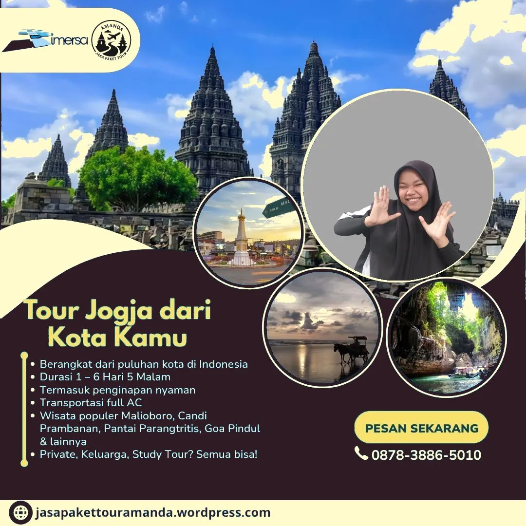 Paket Tour Jogja 1 Hari Dari Lubuklinggau | 087838865010