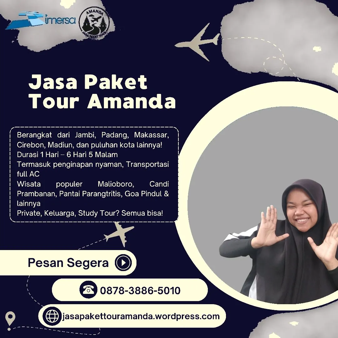 Paket Tour Jogja 6 Hari 5 Malam Dari Dumai | 087838865010