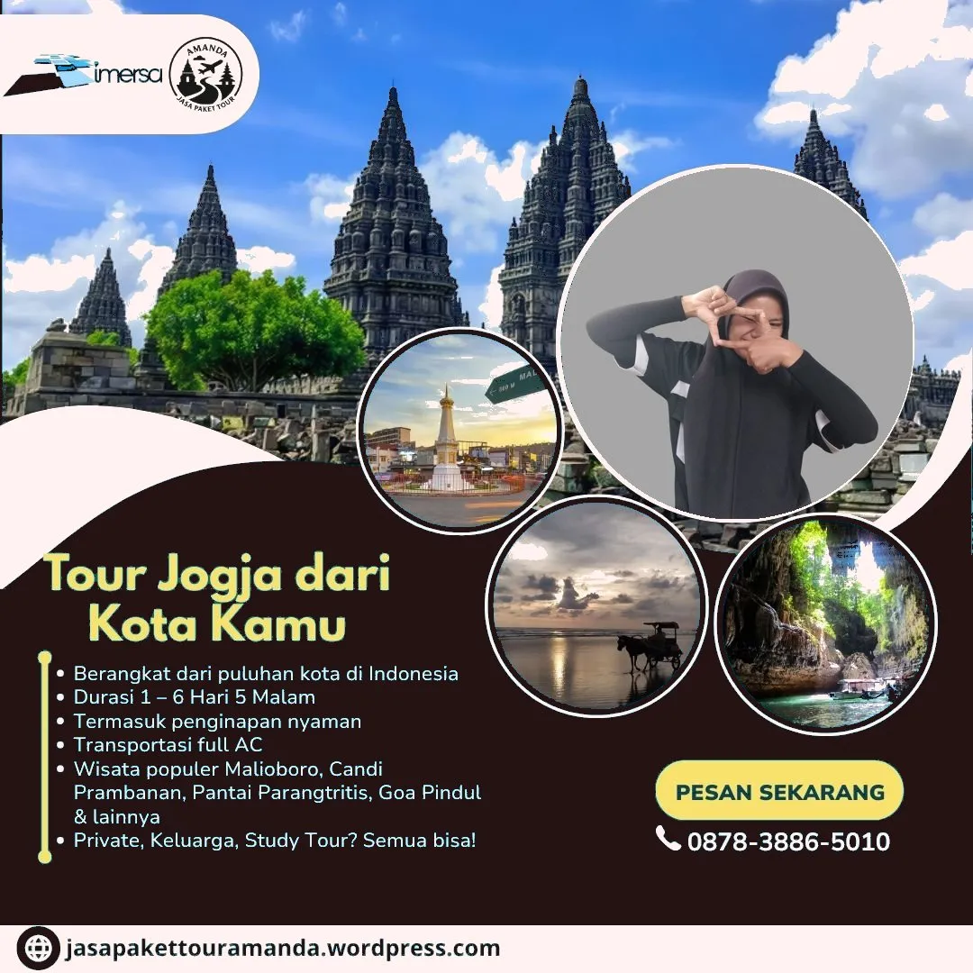 Paket Tour Jogja 5 Hari 4 Malam Dari Surakarta, Paket Tour Jogja 6 Hari 5 Malam Dari Dumai, Contoh Paket Wisata di Jogja, Paket Tour Jogja 1 Hari Dari Magelang, Tour Jogja Ke Bromo, Study Tour Ke Jogja Bahasa Jawa, Harga Paket Wisata Jogja, Paket Wisata Ke Jogja, Paket Tour Jogja 1 Hari Dari Lubuklinggau, Paket Tour Jogja 5 Hari 4 Malam Dari Surabaya