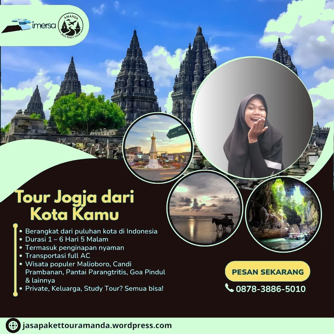 Study Tour Ke Jogja Singkat | 087838865010