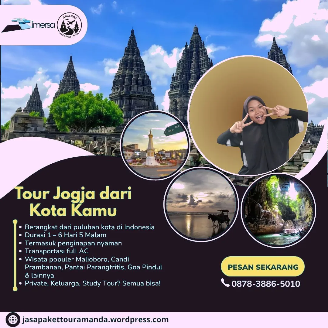Biaya Paket Wisata Jogja Bali, Paket Tour Jogja 6 Hari 5 Malam Dari Pangkalpinang, Paket Tour Jogja 2 Hari 1 Malam Dari Malang, Paket Tour Jogja 3 Hari 2 Malam Dari Ambon, Paket Tour Jogja 5 Hari 4 Malam Dari Bengkulu, Paket Tour Jogja 3 Hari 2 Malam Dari Pekalongan, Paket Tour Jogja 5 Hari 4 Malam Dari Pasuruan, Paket Tour Jogja 1 Hari Dari Banjarmasin, Paket Tour Jogja 6 Hari 5 Malam Dari Bandung, Paket Tour Jogja 4 Hari 3 Malam Dari Bima