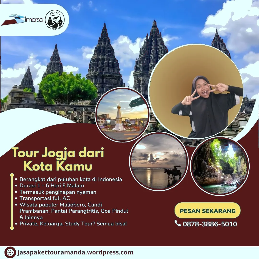 Paket Wisata Medan Jogja | 087838865010