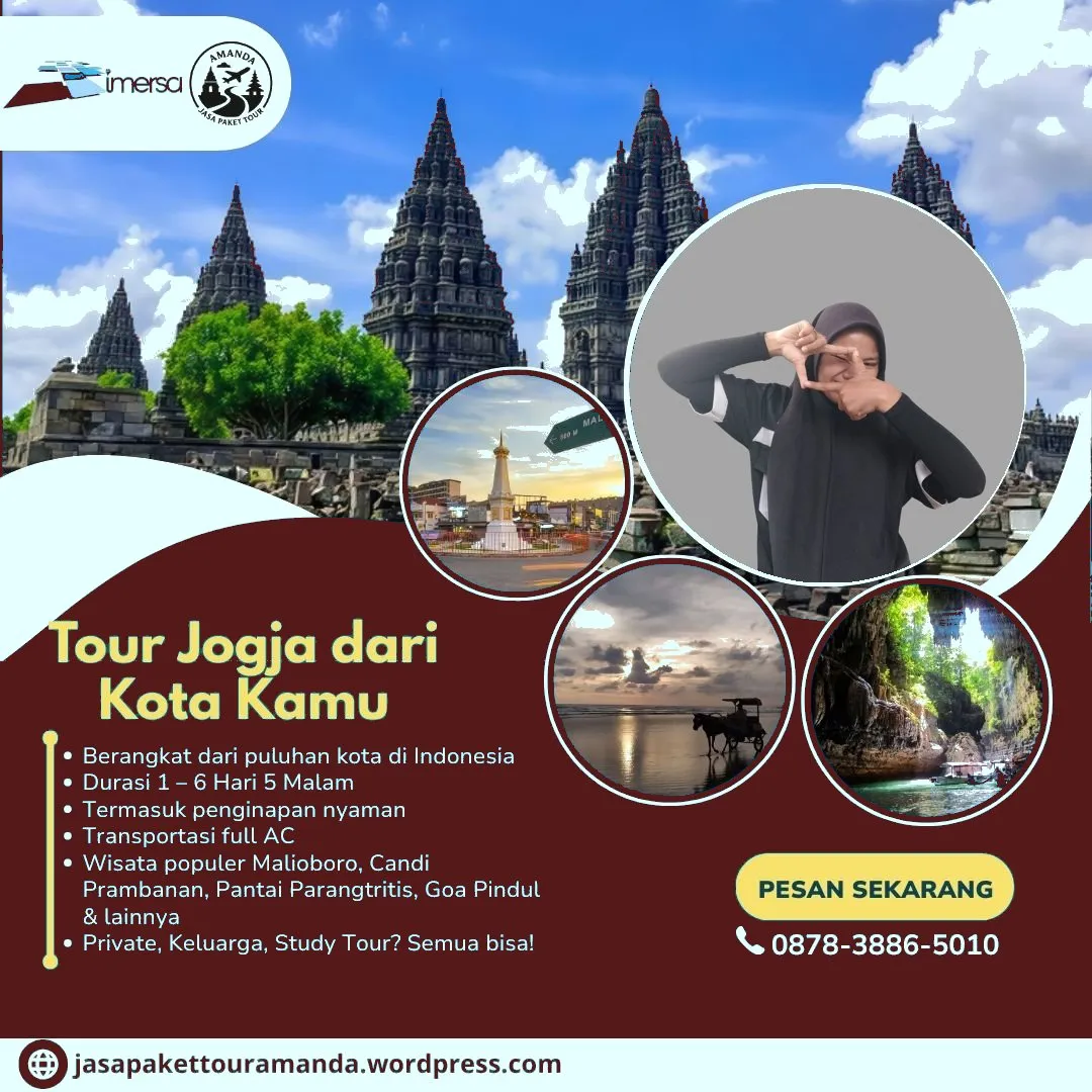 Paket Tour Jogja 1 Hari Dari Pontianak | 087838865010