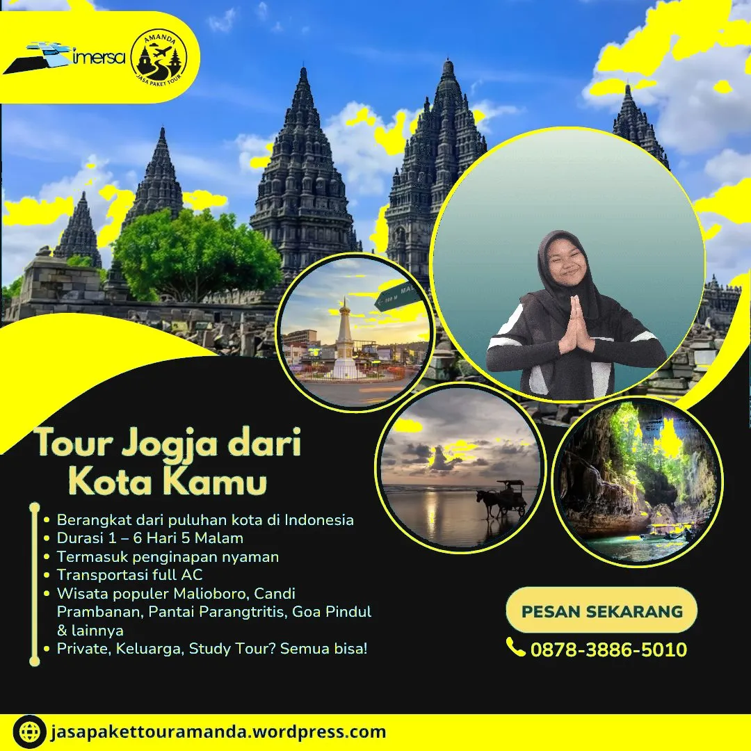 Harga Paket Tour Jogja 2 Hari 1 Malam | 087838865010