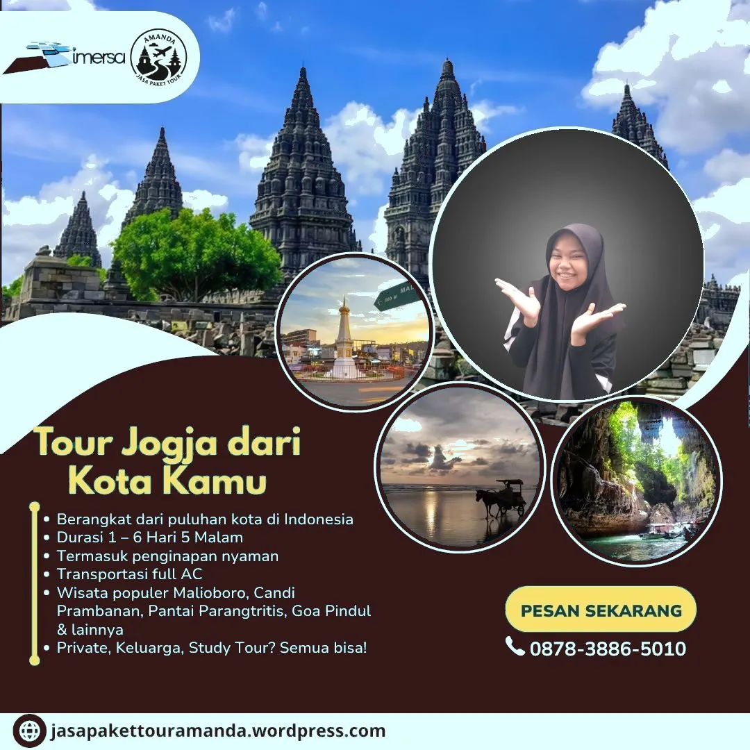 Travel Paket Wisata Jogja, Paket Wisata Karimunjawa Untuk 2 Orang di Jogja, Tour Ke Jogja Dari Medan, Paket Tour Jogja 6 Hari 5 Malam Dari Bandar Lampung, Tour Palembang Jogja, Paket Tour Jogja 2 Hari 1 Malam Dari Batam, Paket Tour Jogja 4 Hari 3 Malam Dari Depok, Harga Paket Wisata Jogja 3 Hari 2 Malam, Paket Wisata Jogja Banyuwangi, Paket Tour Jogja 2 Hari 1 Malam Murah