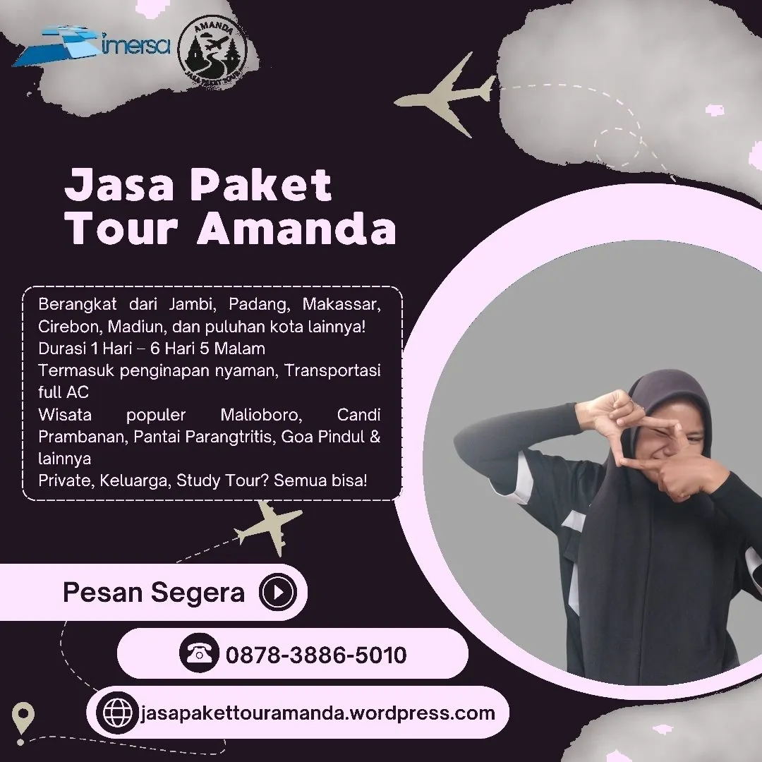 Paket Tour Jogja 6 Hari 5 Malam Dari Bogor | 087838865010