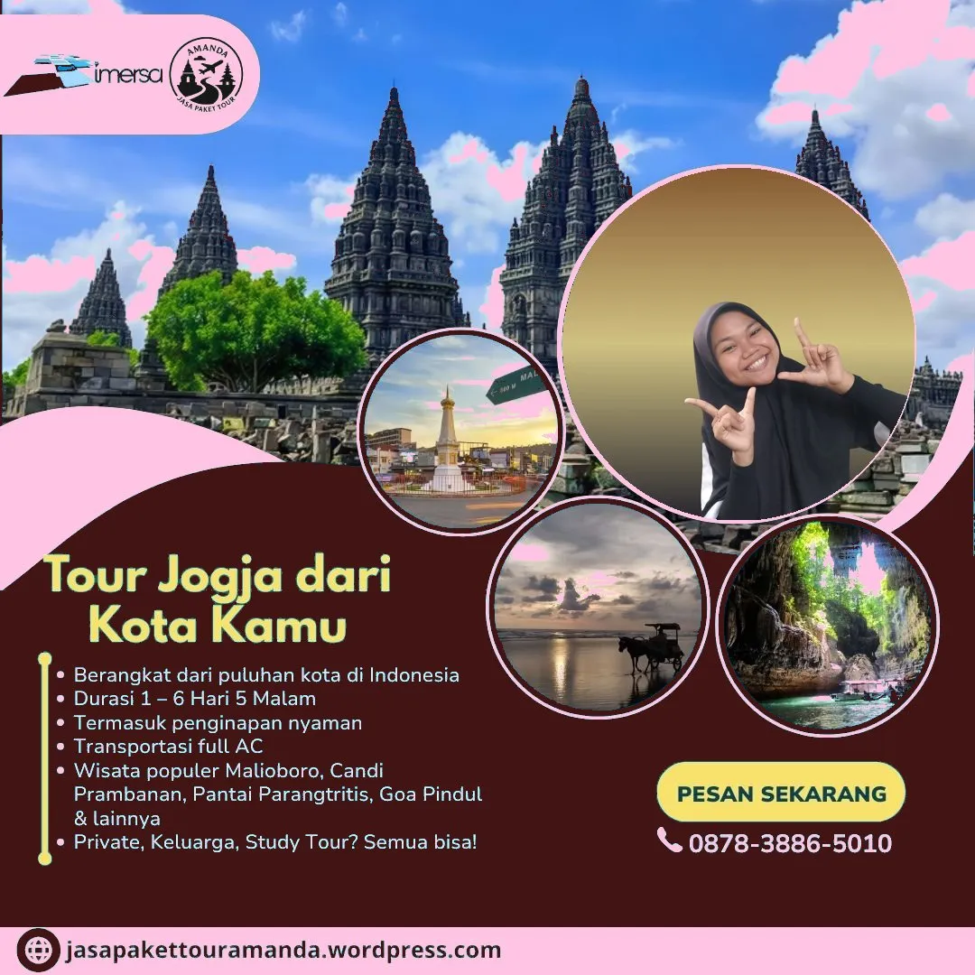 Paket Tour Jogja 1 Hari Dari Cilegon | 087838865010
