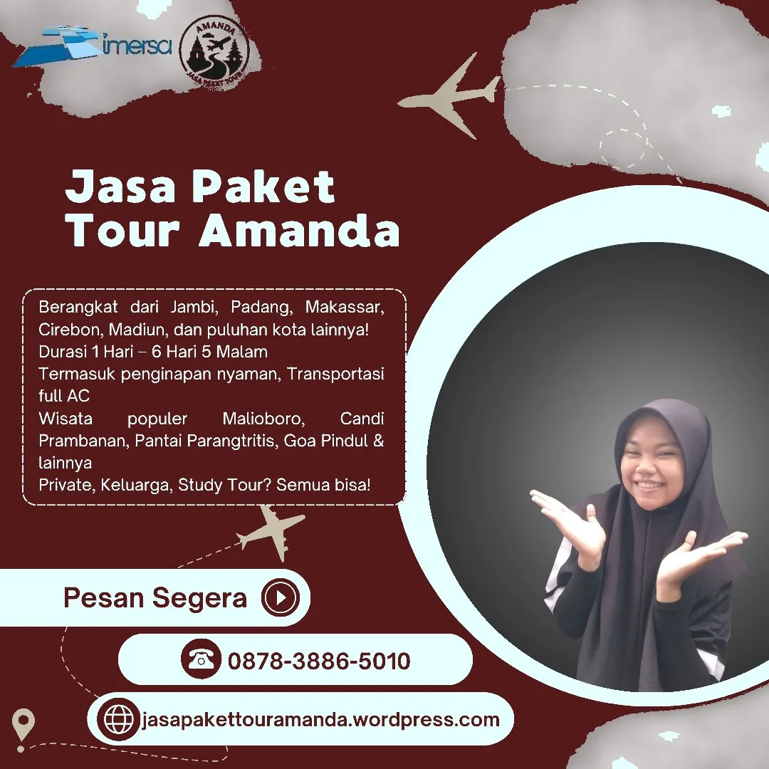 Paket Tour Jogja 1 Hari Dari Tegal, Paket Wisata Jogja Custom, Paket Tour Jogja 1 Hari Dari Bandar Lampung, Tour Ke Jogja Dari Malang, Paket Tour Jogja 6 Hari 5 Malam Dari Semarang, Paket Tour Jogja 2 Hari 1 Malam Dari Palembang, Paket Tour Jogja 4 Hari 3 Malam Dari Cilegon, Tour Jogja Singapore, Paket Tour Jogja 5 Hari 4 Malam Dari Manado, Paket Wisata Karimunjawa Dari Jogja