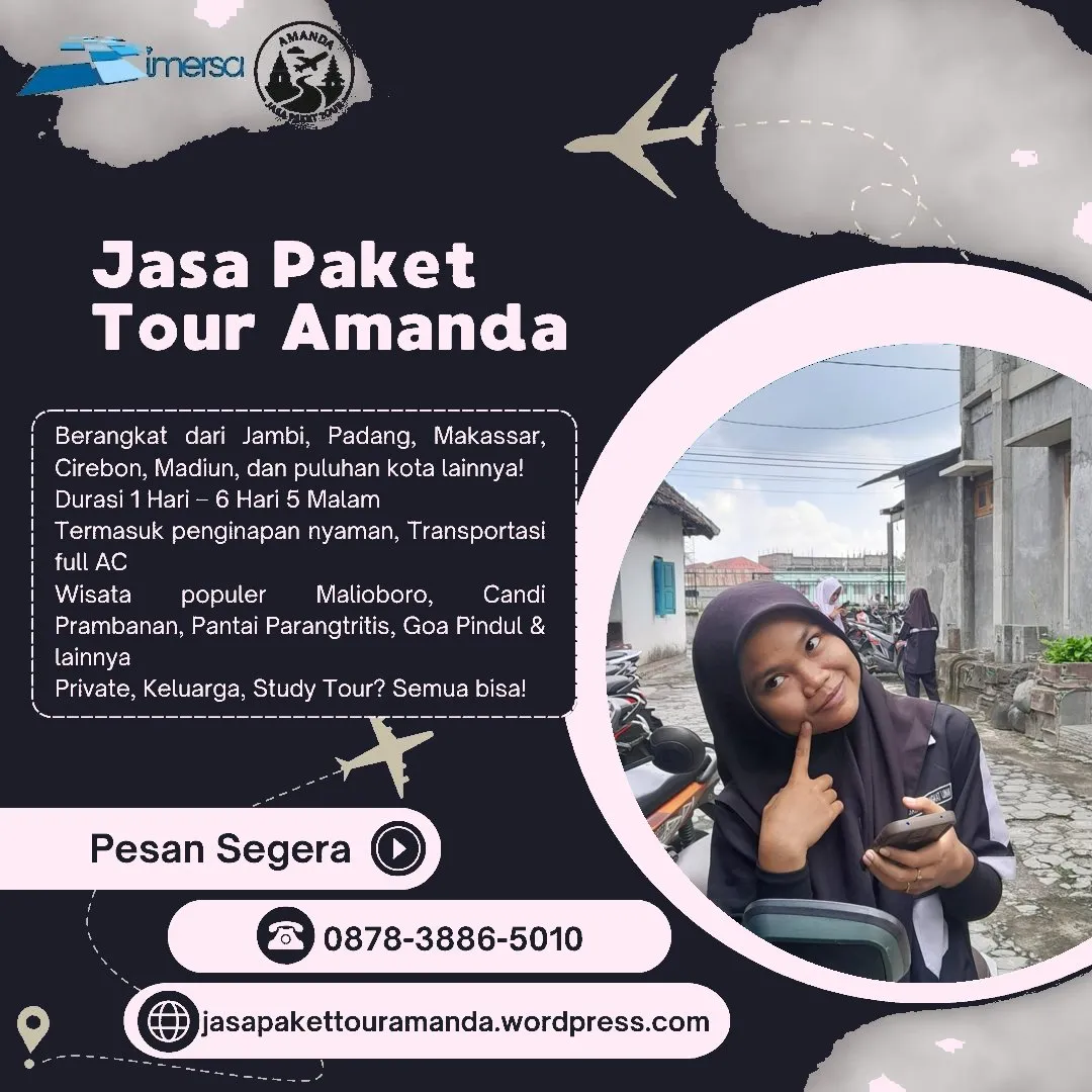 Paket Study Tour Jogja | 087838865010