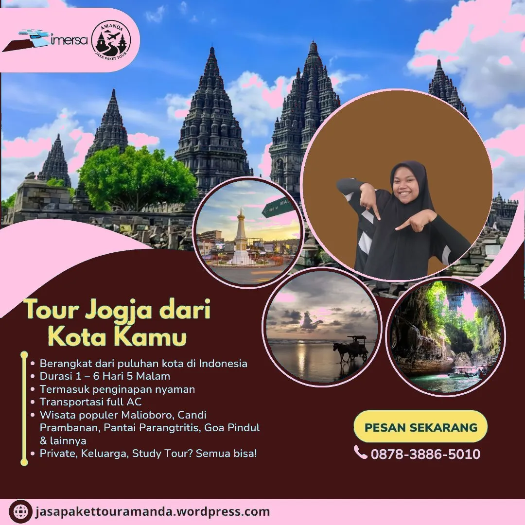 Paket Tour Guide Jogja | 087838865010