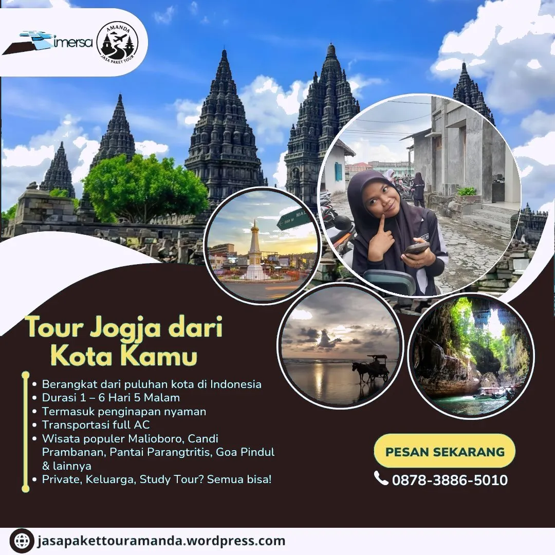 Paket Wisata Edukasi Jogja | 087838865010