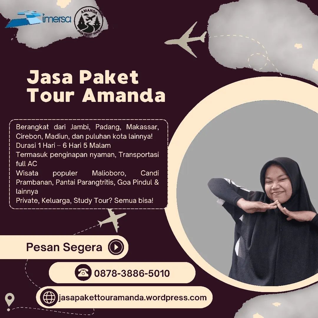 Paket Wisata Keluarga Jogja 4 Hari 3 Malam | 087838865010