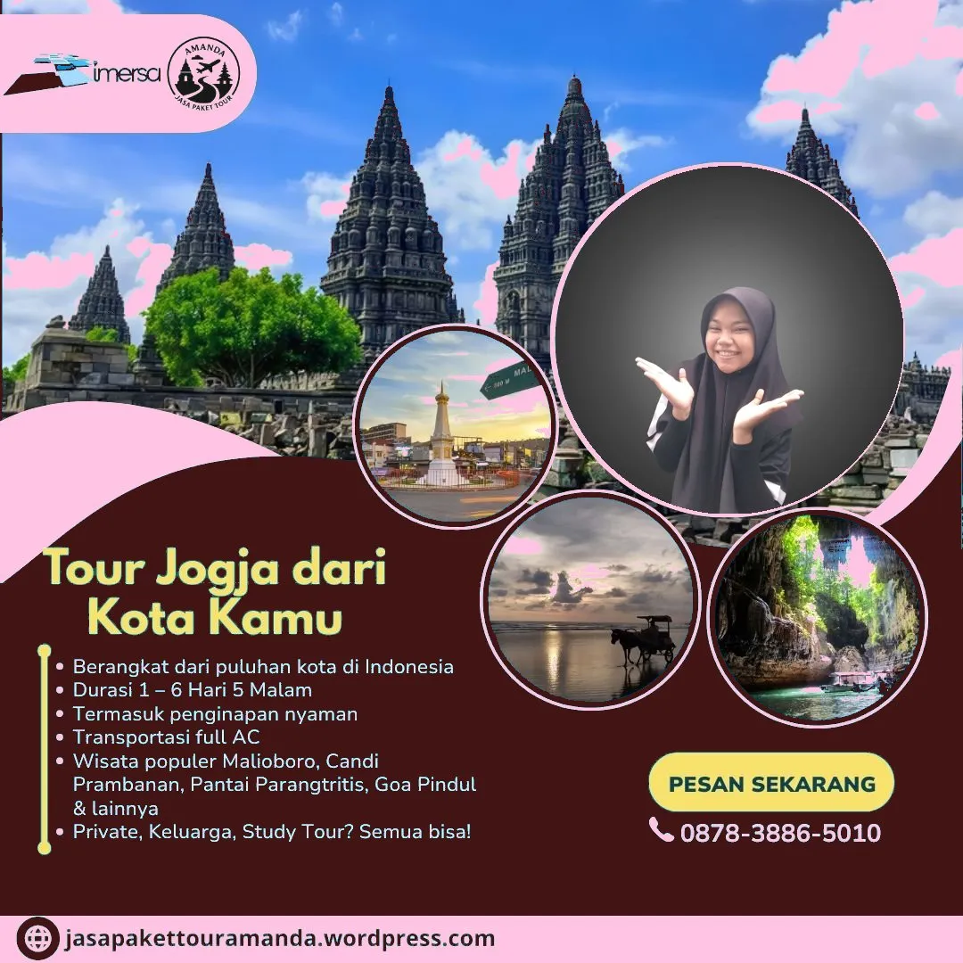Paket Wisata Jogja Untuk Anak SD | 087838865010