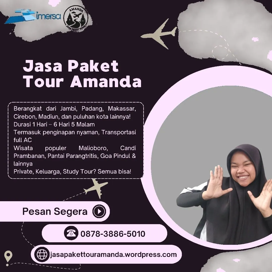 Paket Tour Jogja Dari Jakarta | 087838865010