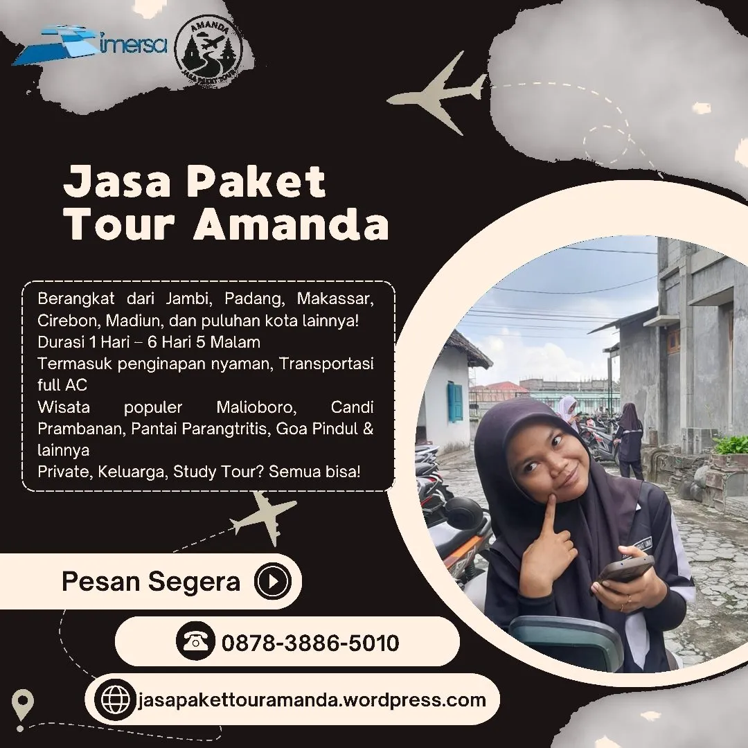 Paket Tour Jogja 4 Hari 3 Malam Dari Kediri | 087838865010