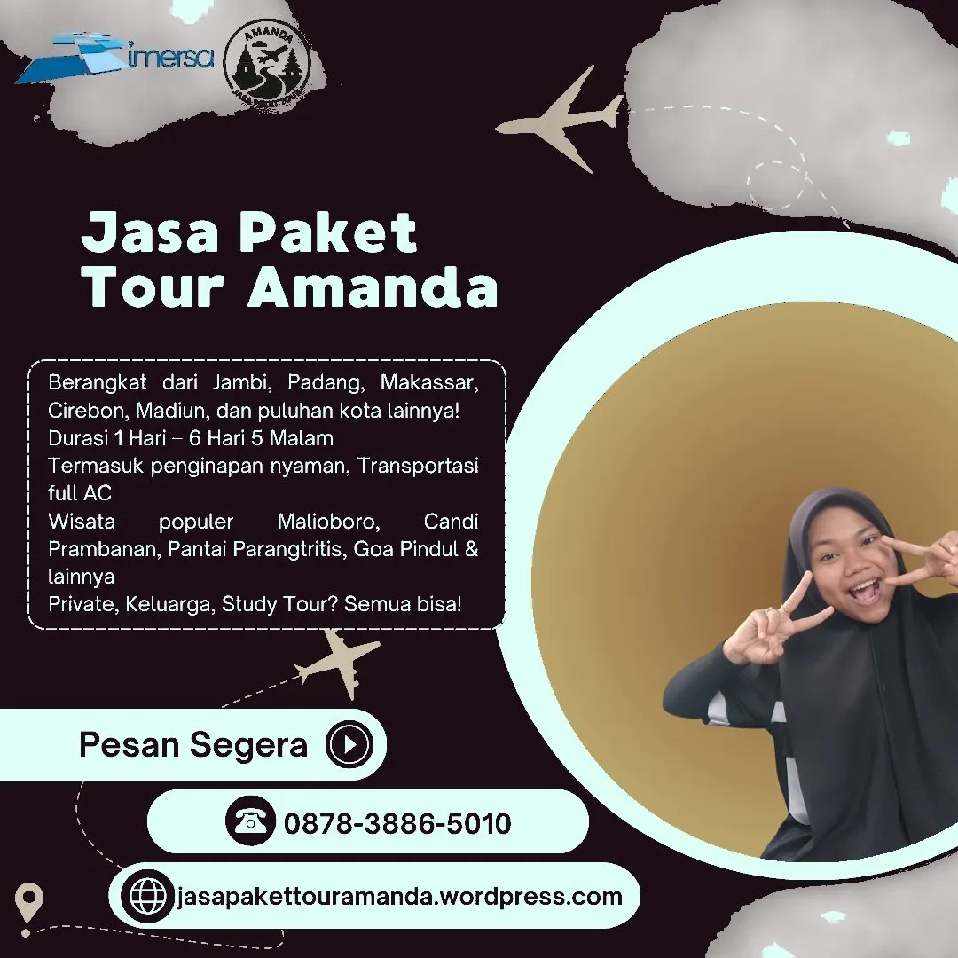Paket Tour Jogja 6 Hari 5 Malam Dari Bandung | 087838865010