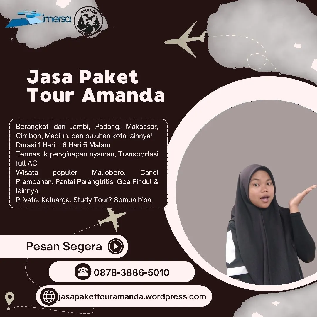 Paket Tour Jakarta Bandung Jogja | 087838865010