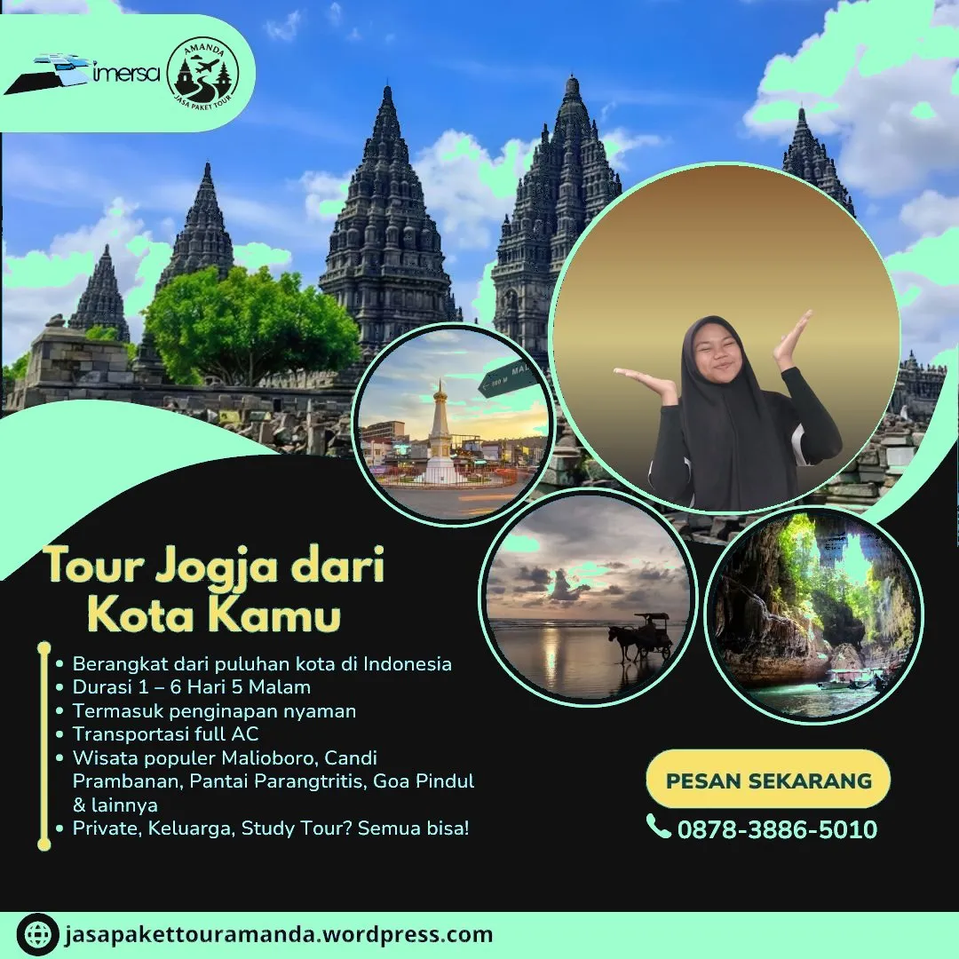Paket Tour Jogja 4 Hari 3 Malam Dari Banjarmasin