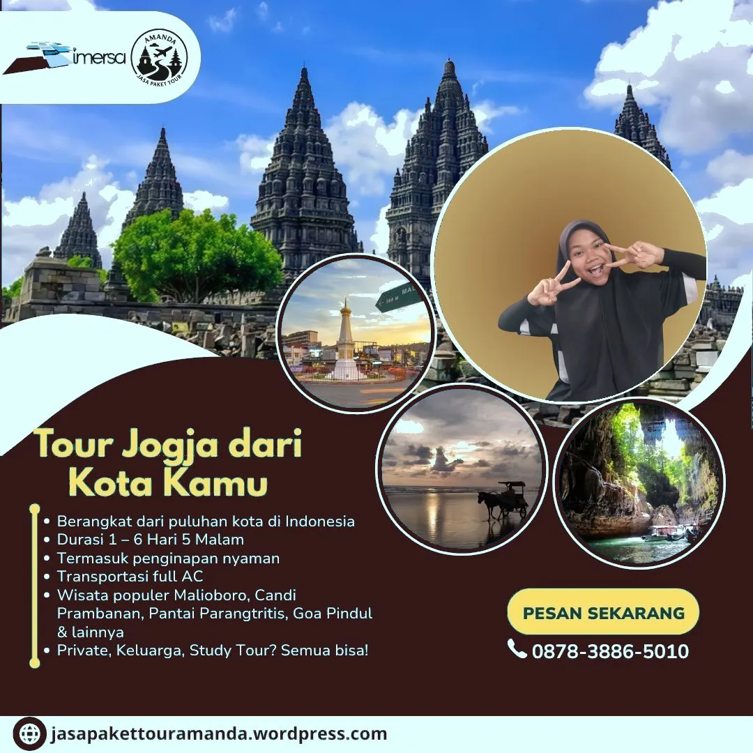 Tour Jogja Gratis, Paket Tour Jogja 5 Hari 4 Malam Dari Surakarta, Paket Tour Jogja 4 Hari 3 Malam Dari Bukittinggi, Harga Tour Ke Jogja, Paket Wisata Lampung Jogja, Tour Ke Jogja Berapa, Paket Wisata Jogja Custom, Paket Study Tour Bali Dari Jogja, Tour Jogja Paket, Paket Tour Jogja 6 Hari 5 Malam Dari Mojokerto