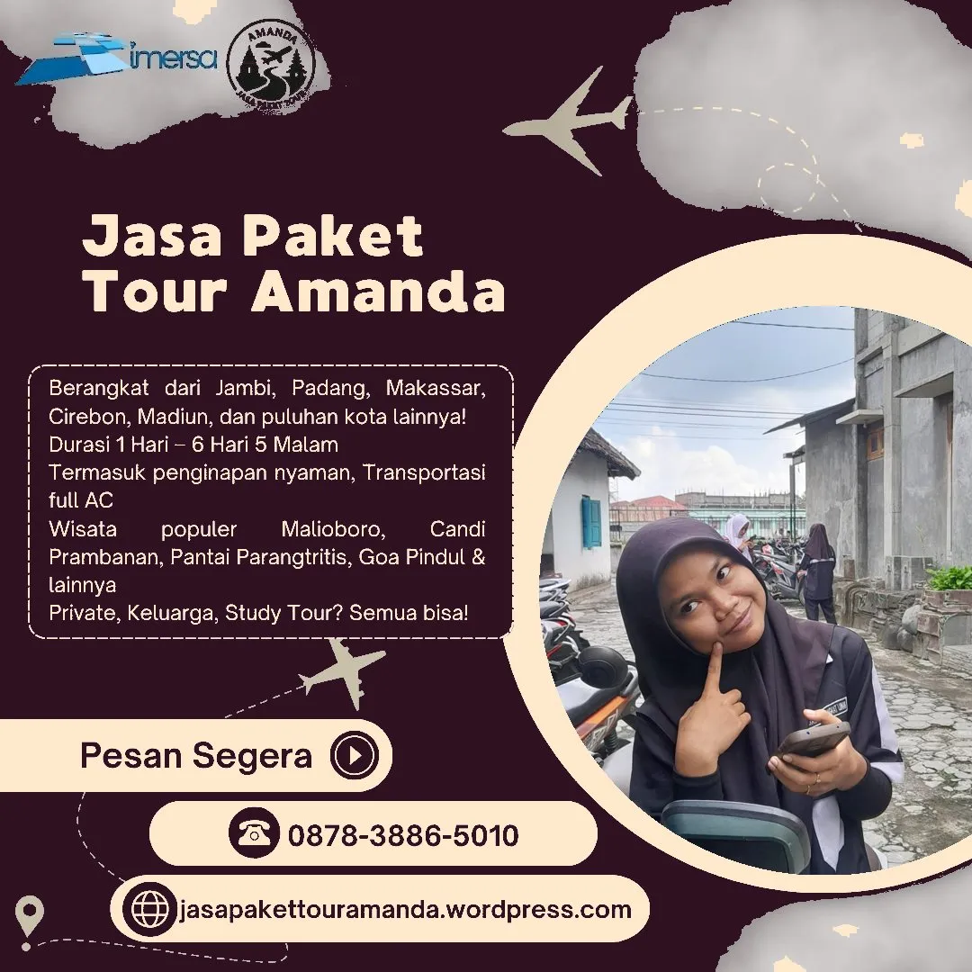 Paket Tour Jogja 6 Hari 5 Malam Dari Magelang | 087838865010