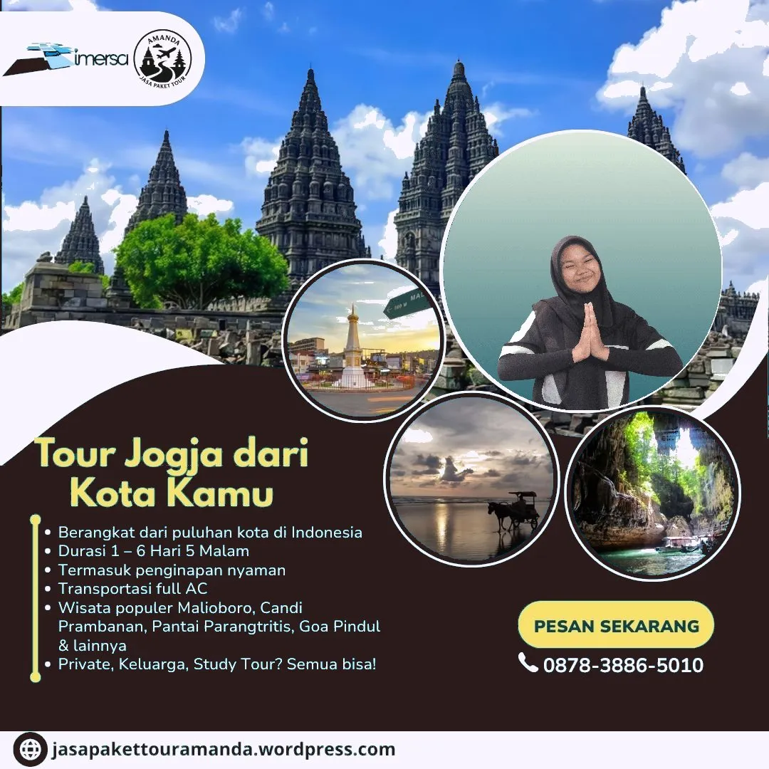 Paket Tour Jogja 2 Hari 1 Malam Dari Depok | 087838865010